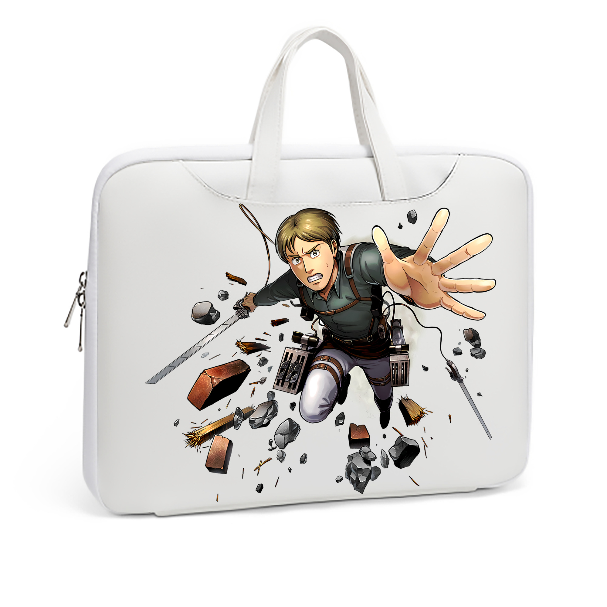 （画像用） 進撃の巨人 Attack on Titan レザーラップトップバッグ　ノートパソコンケース