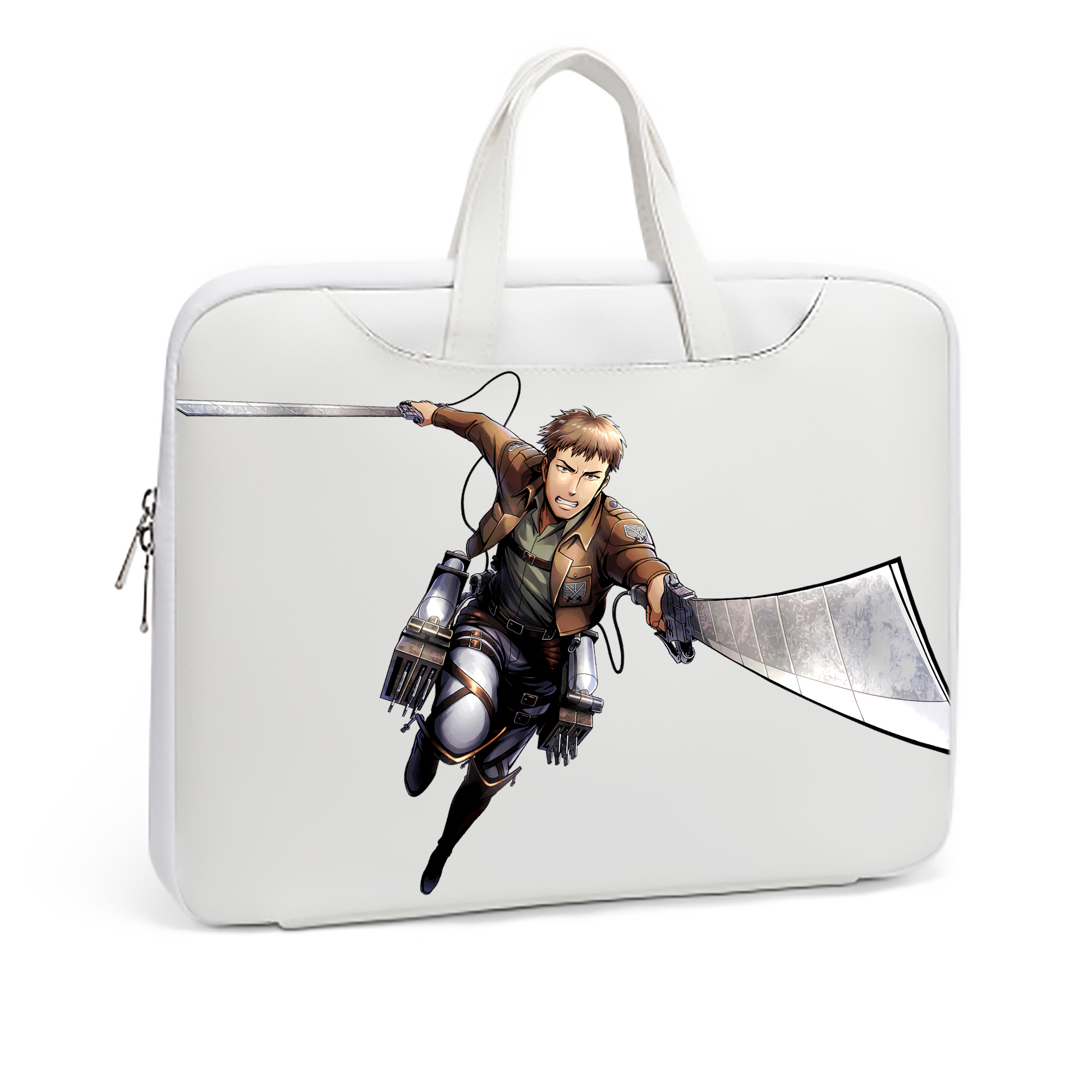 （画像用） 進撃の巨人 Attack on Titan レザーラップトップバッグ　ノートパソコンケース