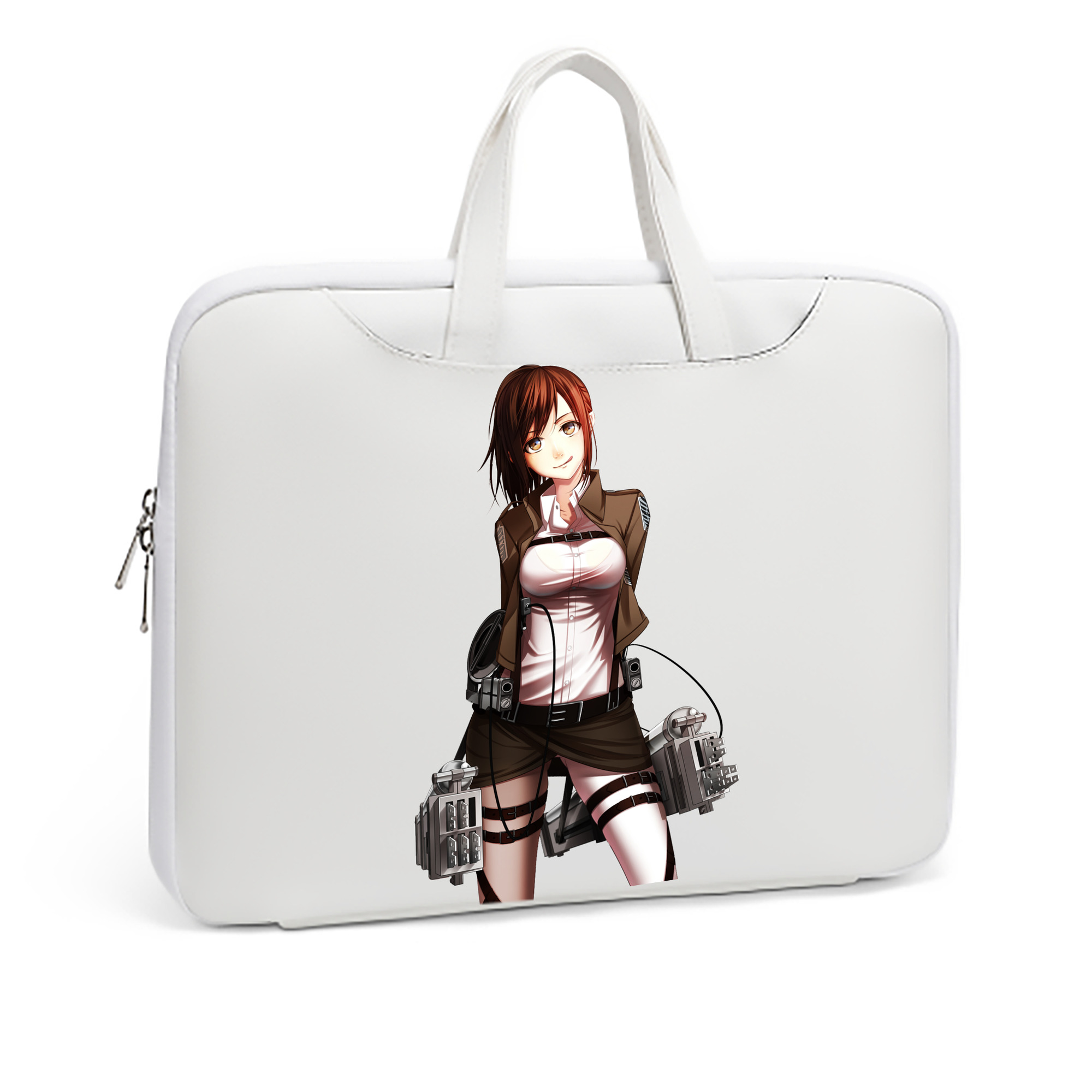 （画像用） 進撃の巨人 サシャ·ブラウス Attack on Titan Sasha Blaus レザーラップトップバッグ　ノートパソコンケース
