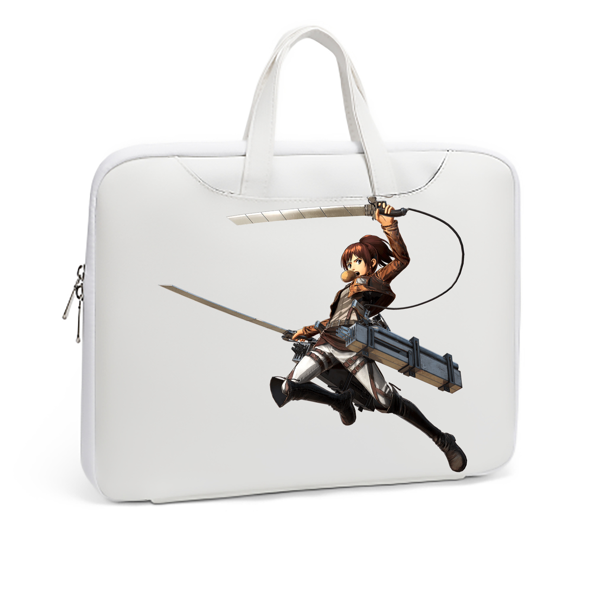 （画像用） 進撃の巨人 サシャ·ブラウス Attack on Titan Sasha Blaus レザーラップトップバッグ　ノートパソコンケース