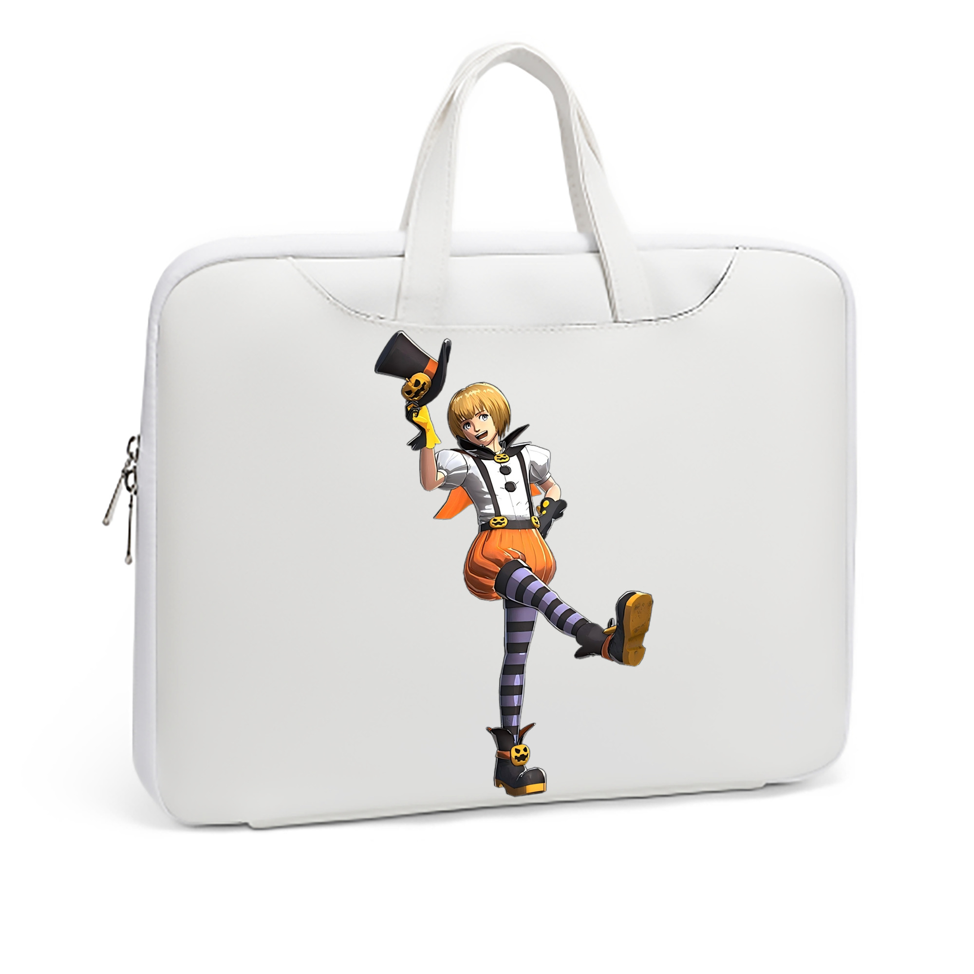 （画像用） 進撃の巨人 アルミン·アルレルト Attack on Titan Armin Arlert レザーラップトップバッグ　ノートパソコンケース