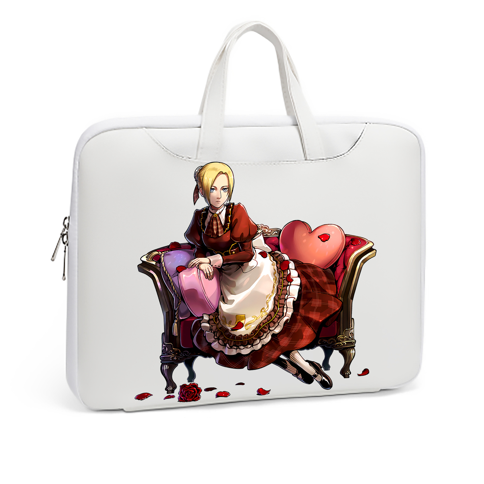 （画像用） 進撃の巨人 アニ・レオンハート Attack on Titan Annie Leonhart レザーラップトップバッグ　ノートパソコンケース