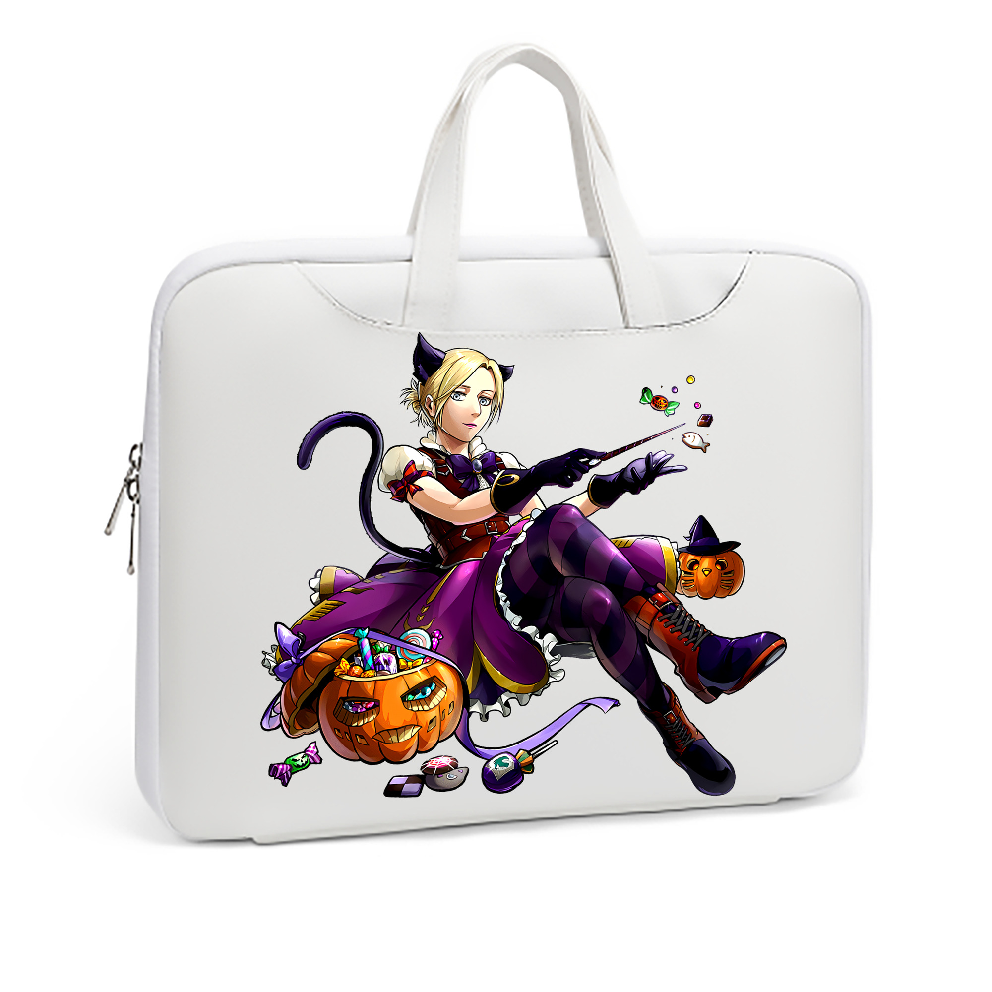 （画像用） 進撃の巨人 アニ・レオンハート Attack on Titan Annie Leonhart レザーラップトップバッグ　ノートパソコンケース
