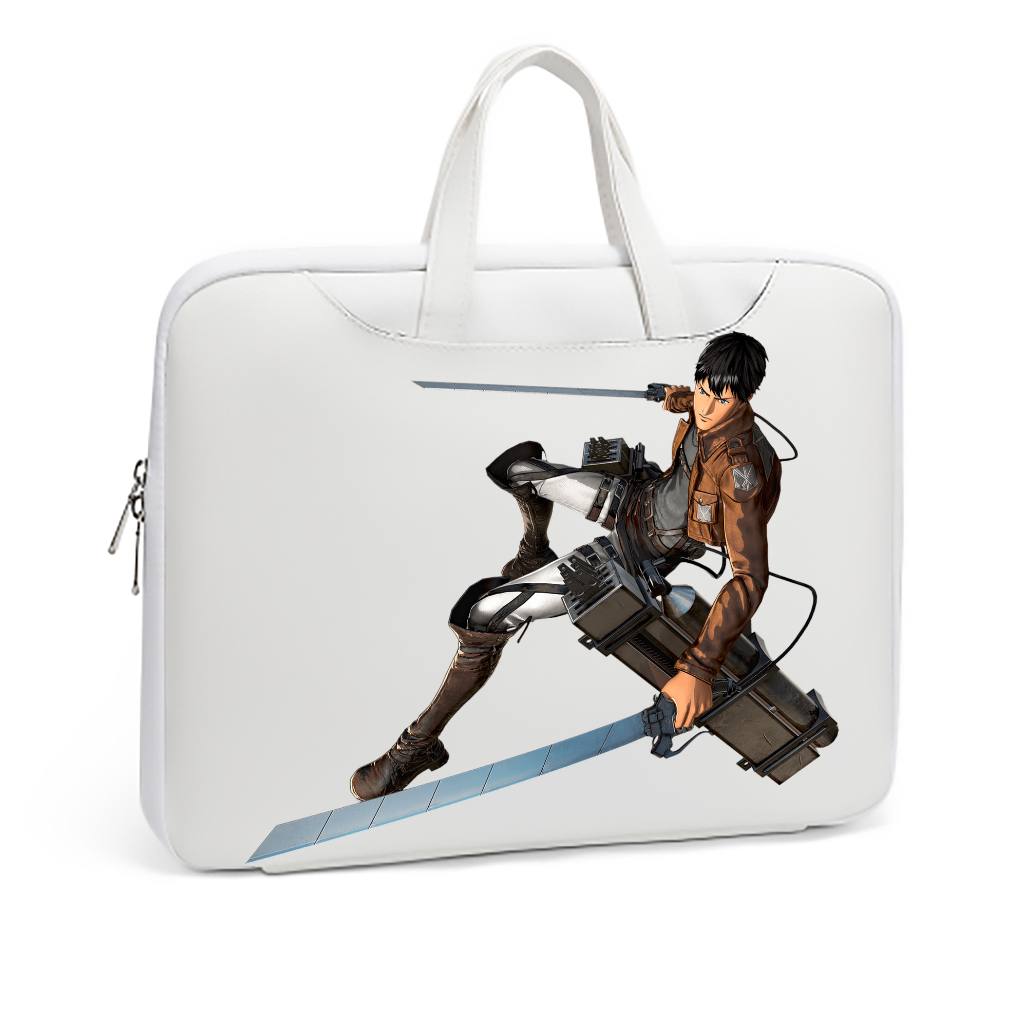 （画像用） 進撃の巨人 ベルトルト・フーバー Attack on Titan Bertholdt Hoover レザーラップトップバッグ　ノートパソコンケース