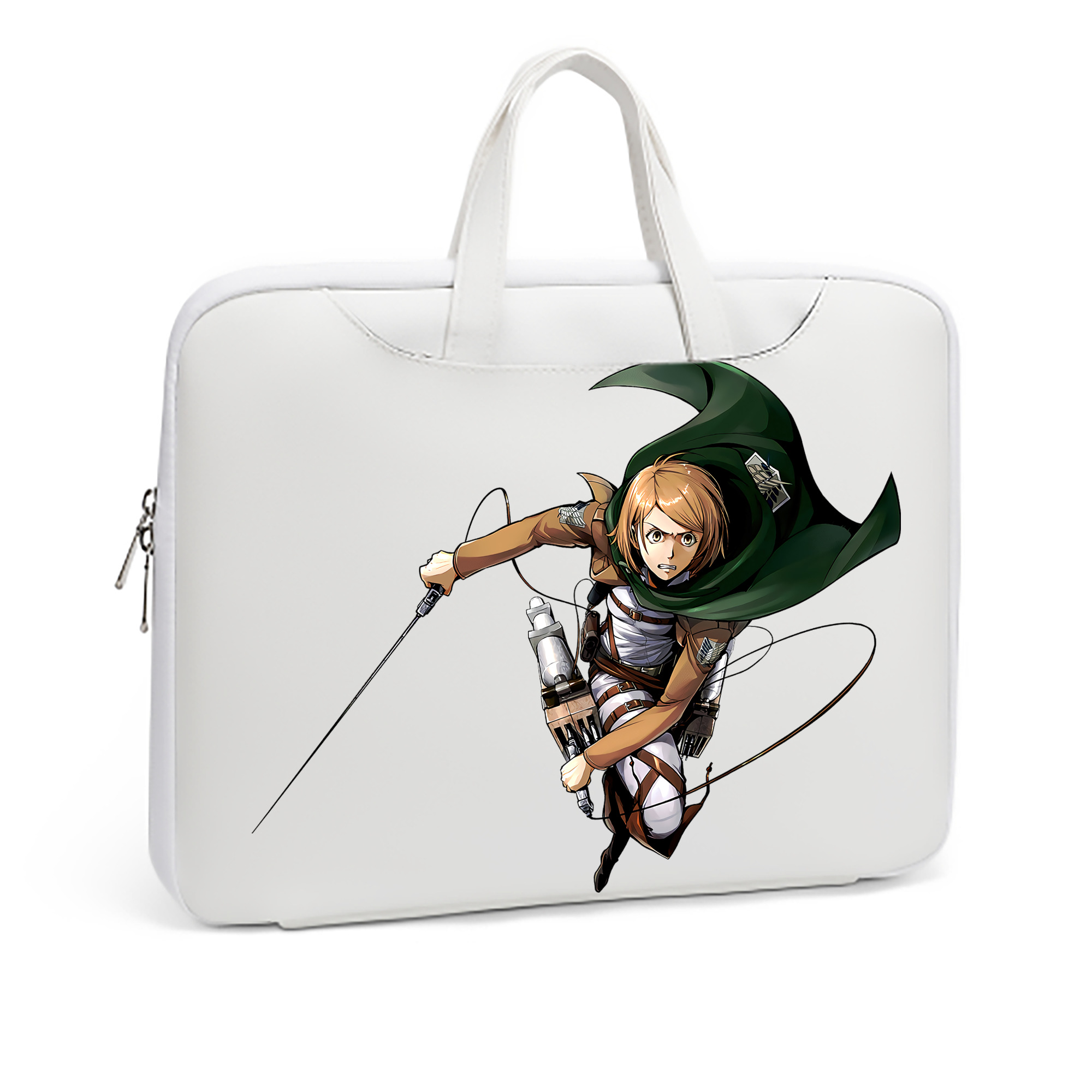 （画像用） 進撃の巨人 ペトラ·ラル Attack on Titan Petra Rall レザーラップトップバッグ　ノートパソコンケース