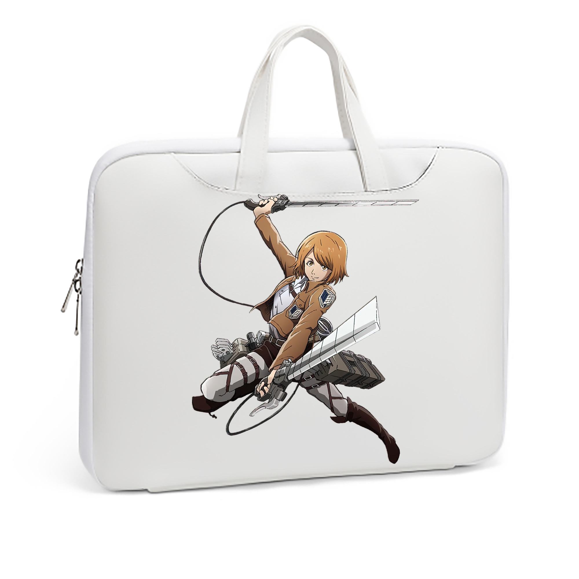 （画像用） 進撃の巨人 ペトラ·ラル Attack on Titan Petra Rall レザーラップトップバッグ　ノートパソコンケース