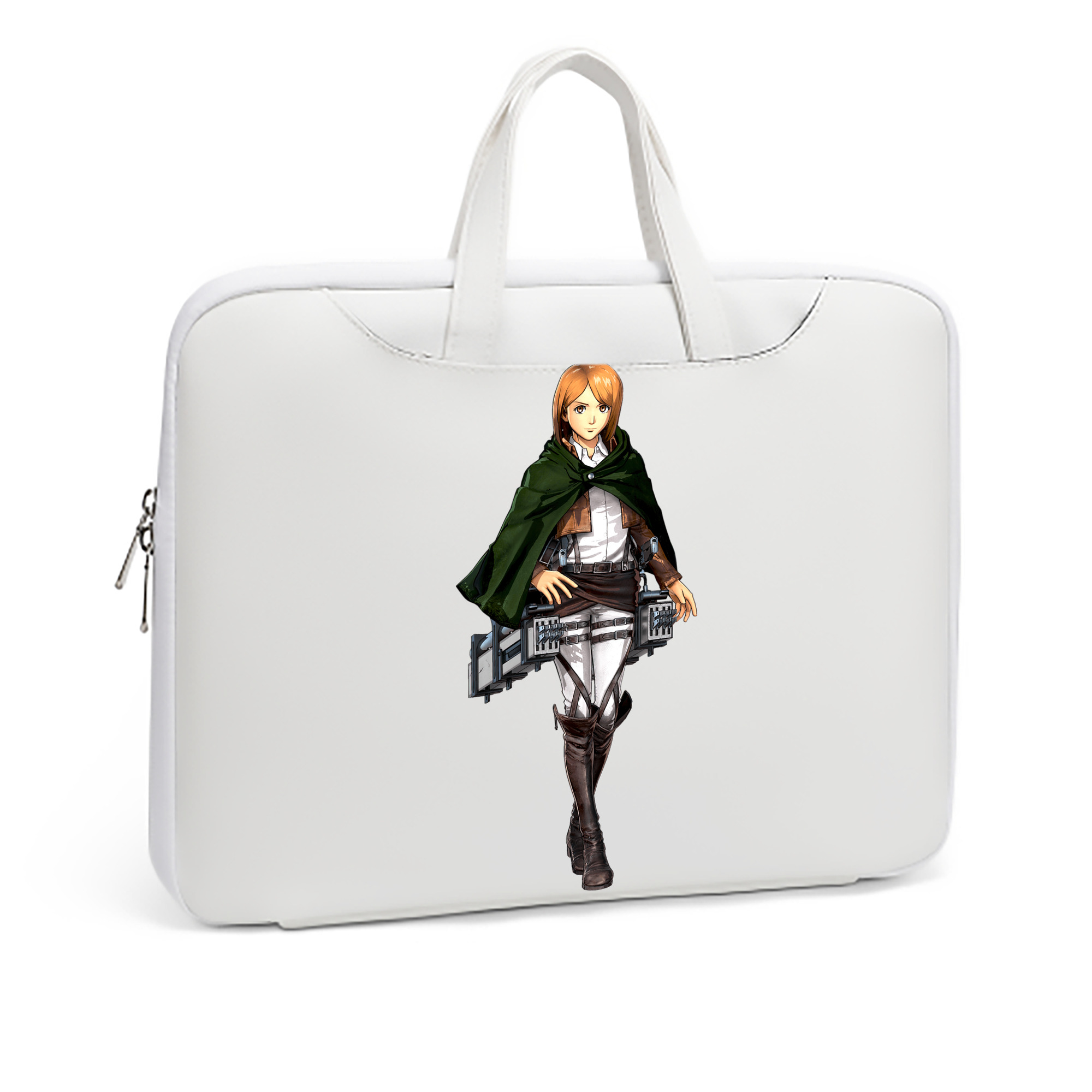 （画像用） 進撃の巨人 ペトラ·ラル Attack on Titan Petra Rall レザーラップトップバッグ　ノートパソコンケース
