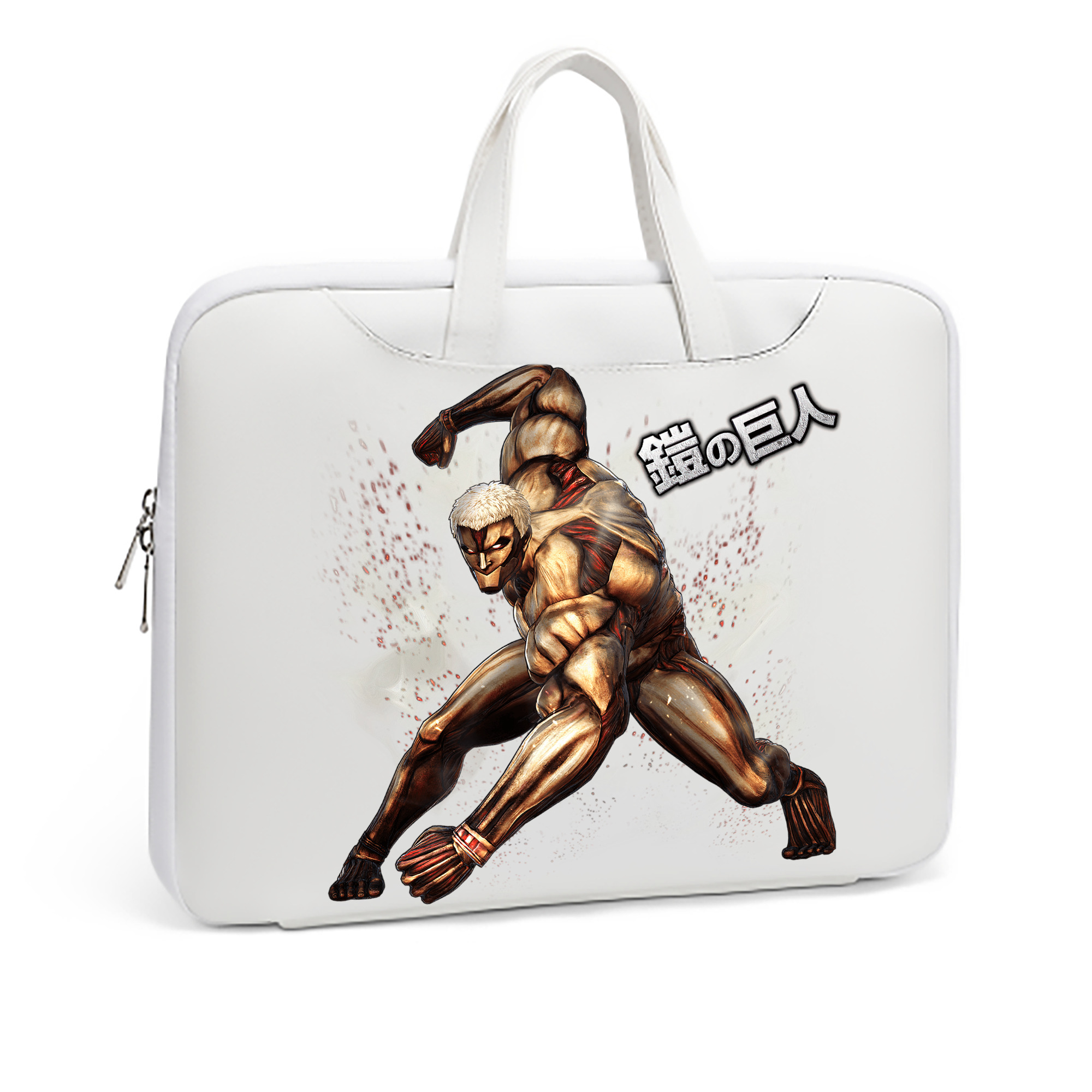（画像用） 進撃の巨人 Attack on Titan レザーラップトップバッグ　ノートパソコンケース