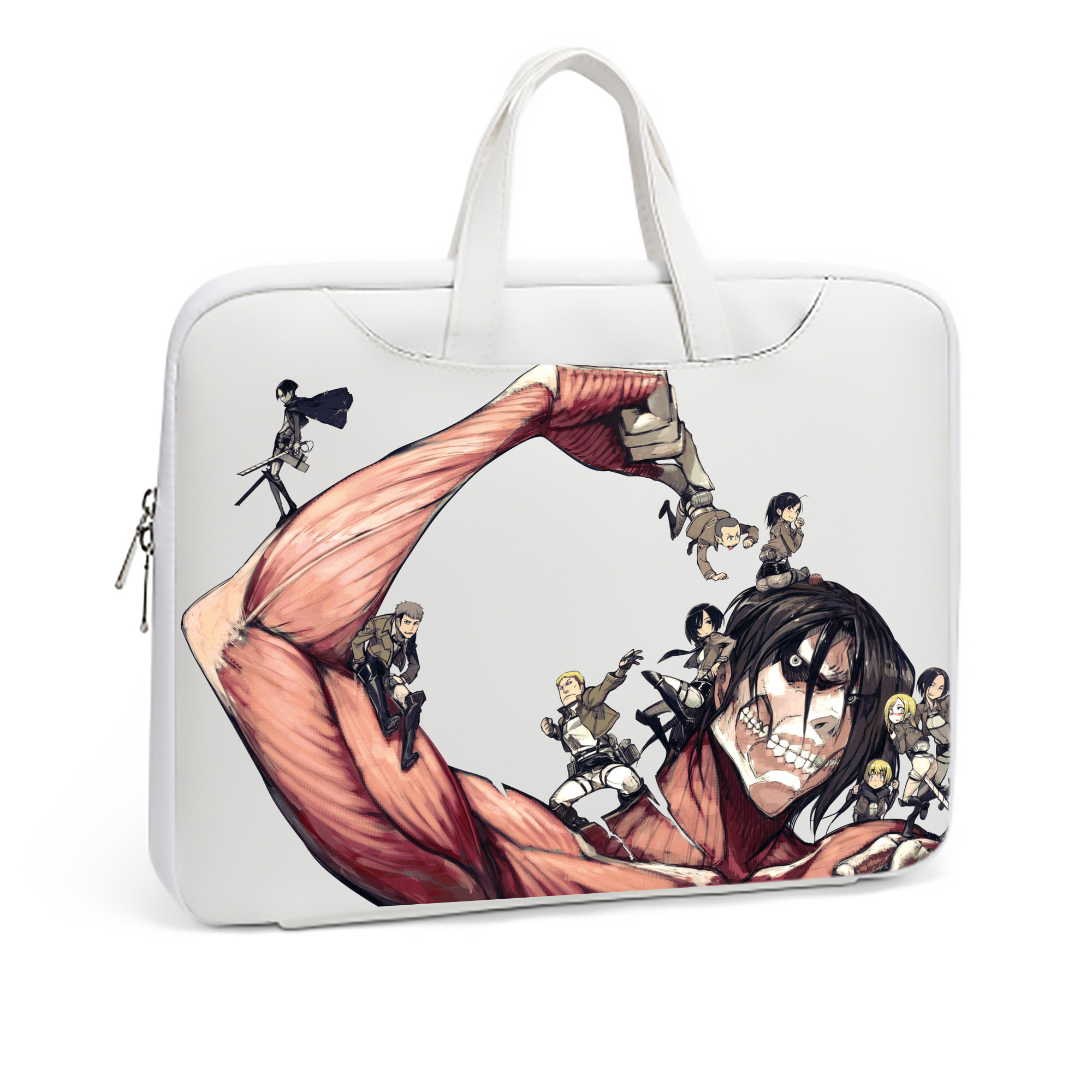（画像用） 進撃の巨人 Attack on Titan レザーラップトップバッグ　ノートパソコンケース