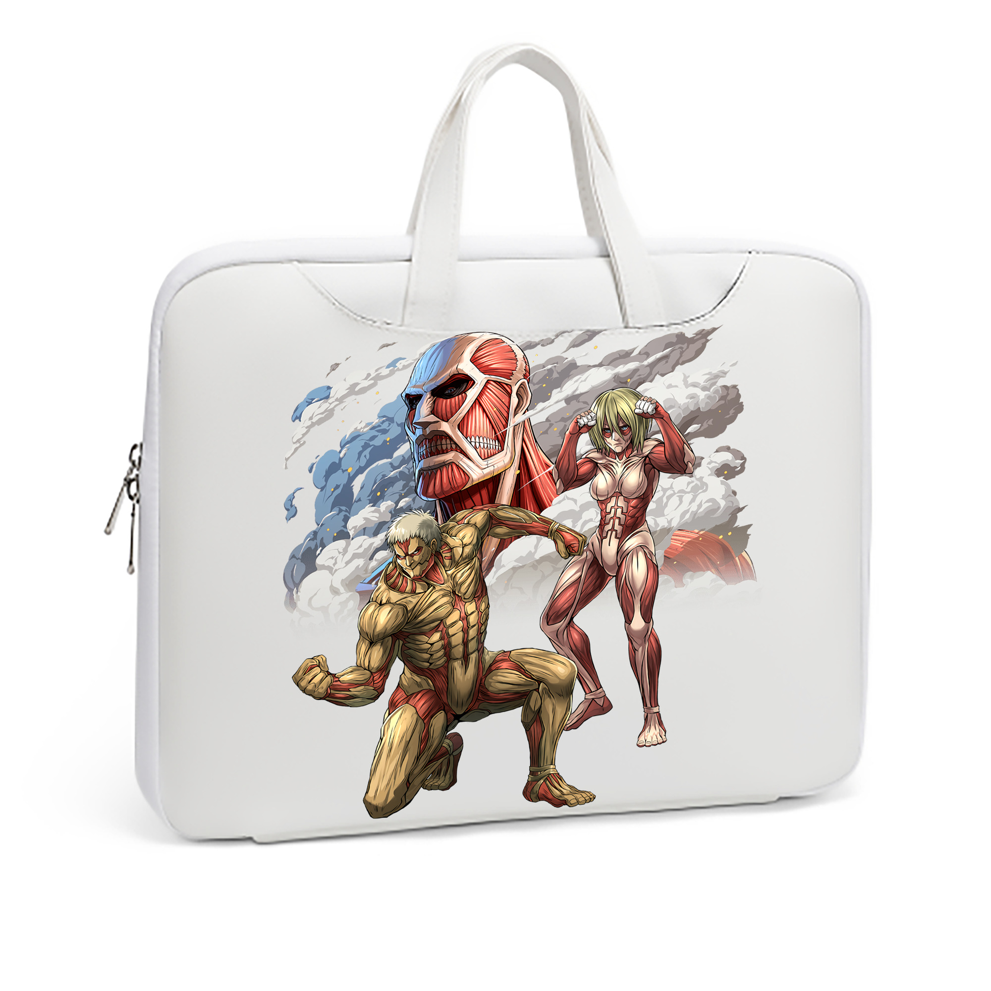 （画像用） 進撃の巨人 Attack on Titan レザーラップトップバッグ　ノートパソコンケース