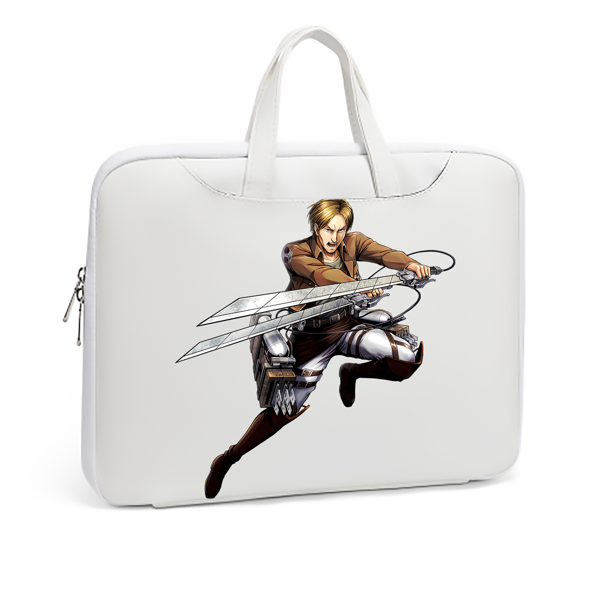 （画像用） 進撃の巨人 Attack on Titan レザーラップトップバッグ　ノートパソコンケース