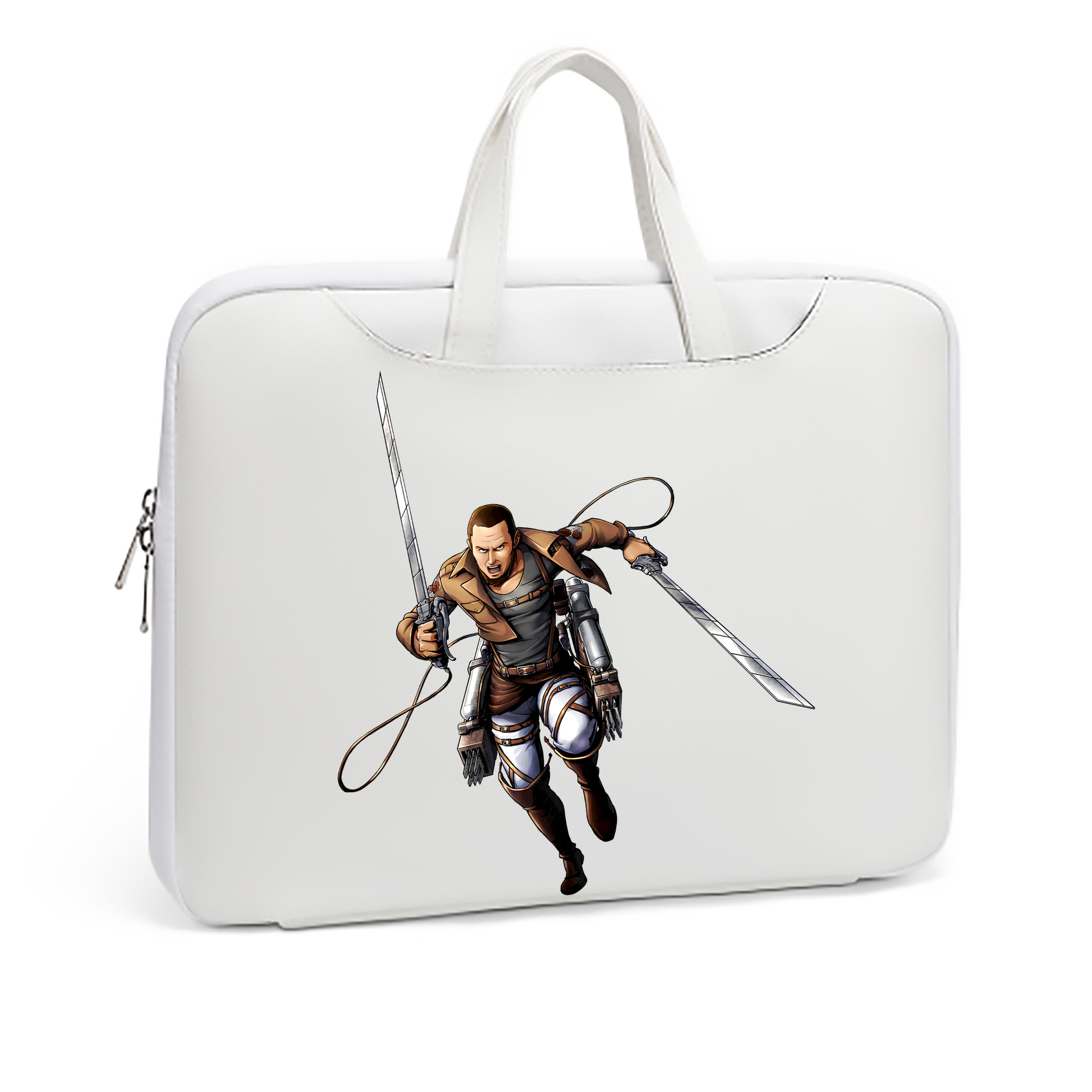 （画像用） 進撃の巨人 Attack on Titan レザーラップトップバッグ　ノートパソコンケース