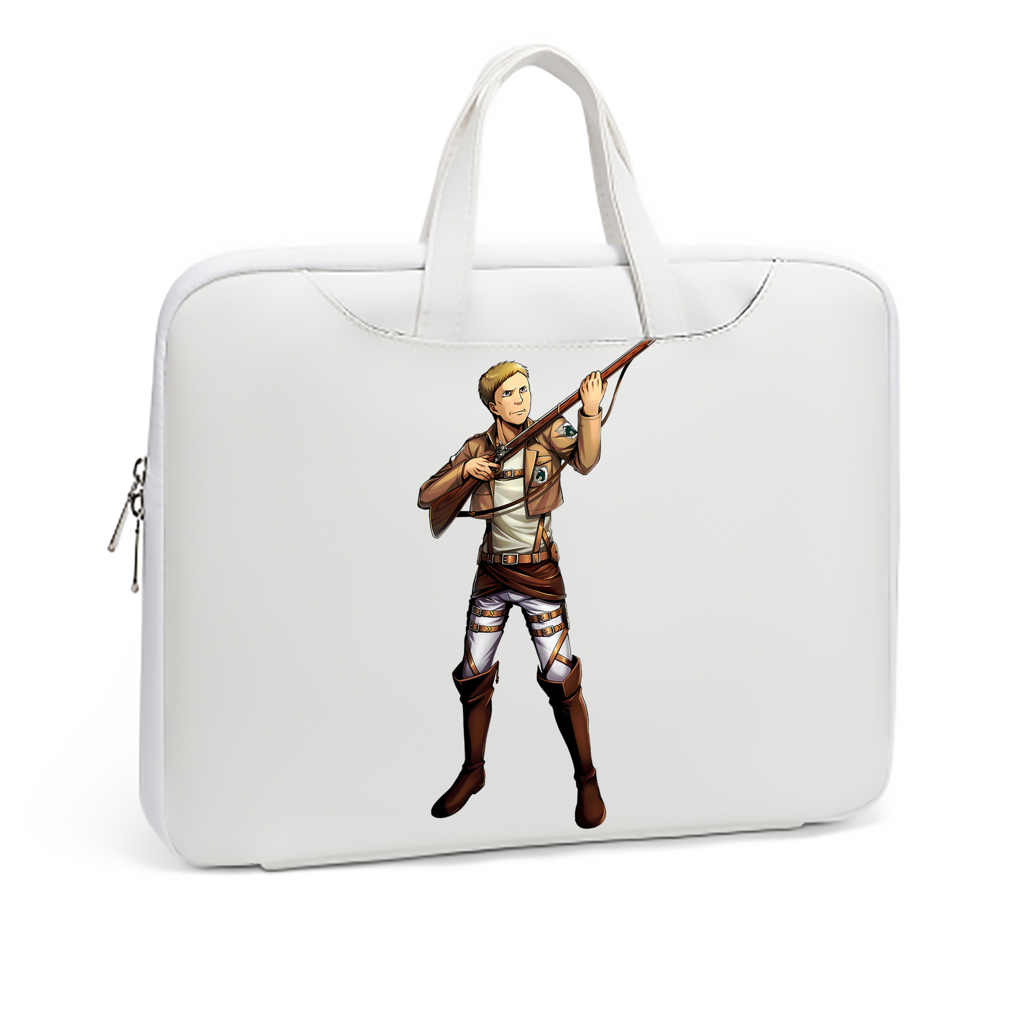 （画像用） 進撃の巨人 Attack on Titan レザーラップトップバッグ　ノートパソコンケース