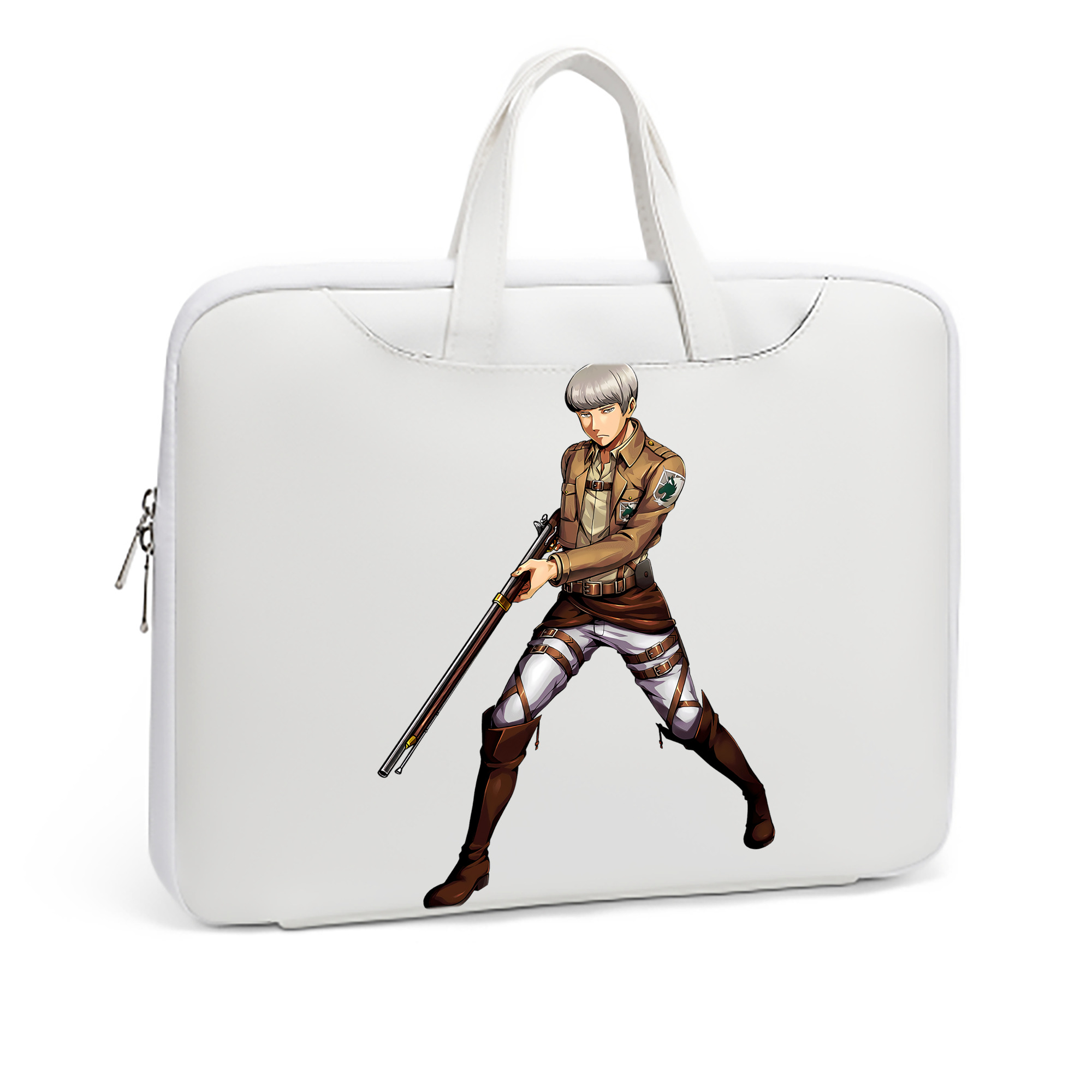 （画像用） 進撃の巨人 Attack on Titan レザーラップトップバッグ　ノートパソコンケース