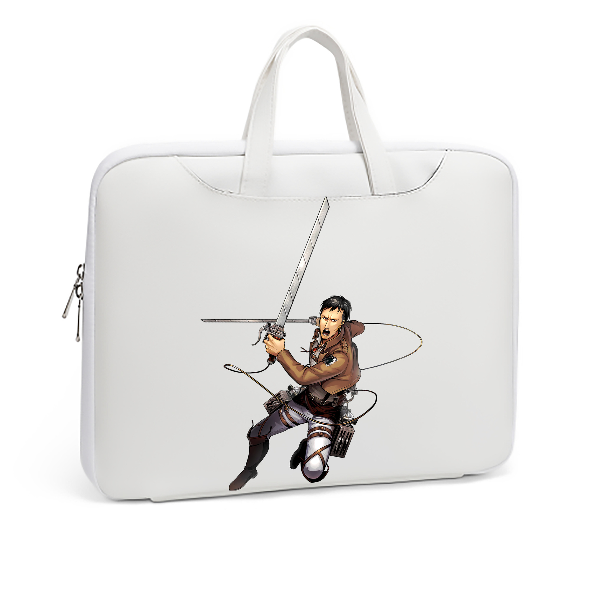 （画像用） 進撃の巨人 Attack on Titan レザーラップトップバッグ　ノートパソコンケース