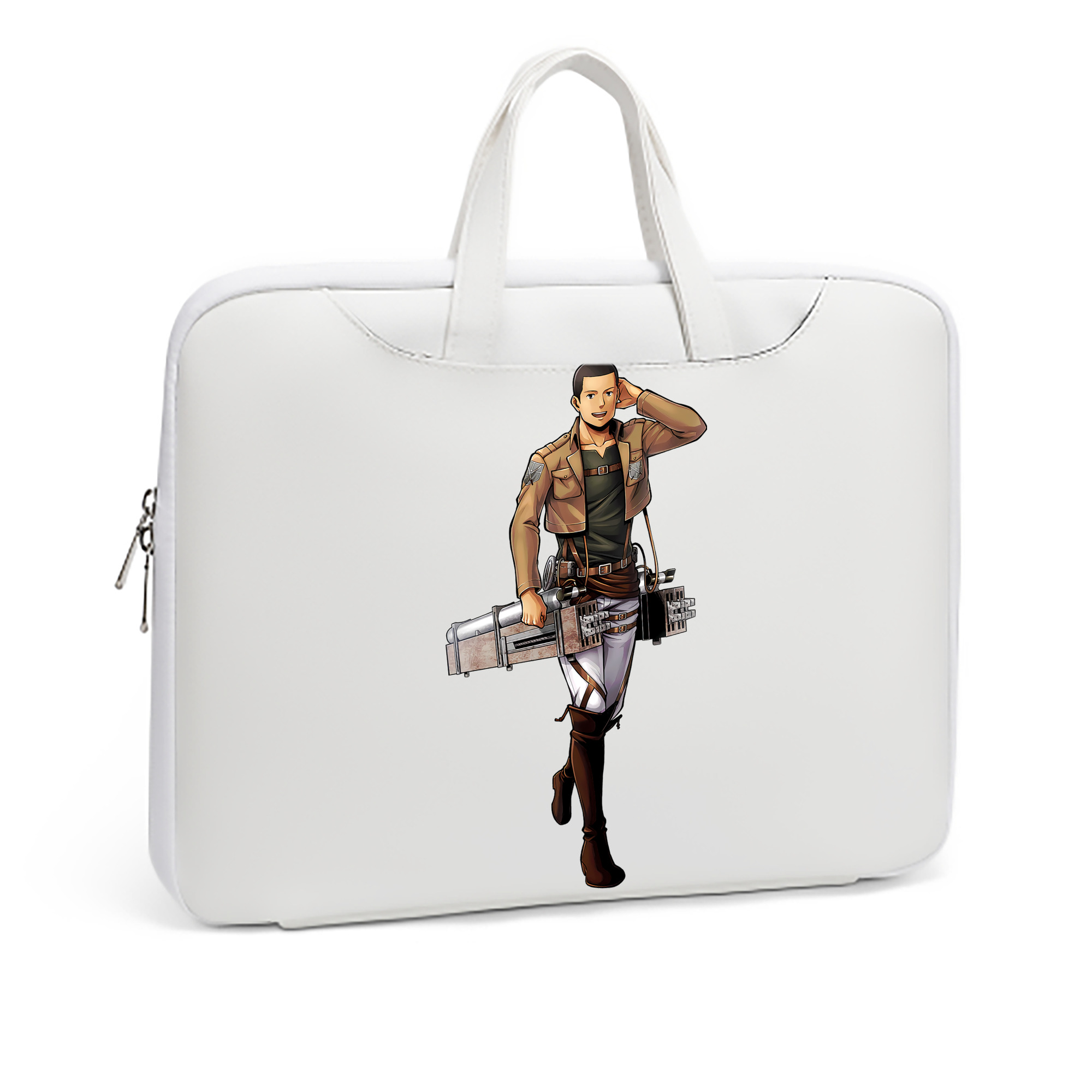 （画像用） 進撃の巨人 Attack on Titan レザーラップトップバッグ　ノートパソコンケース