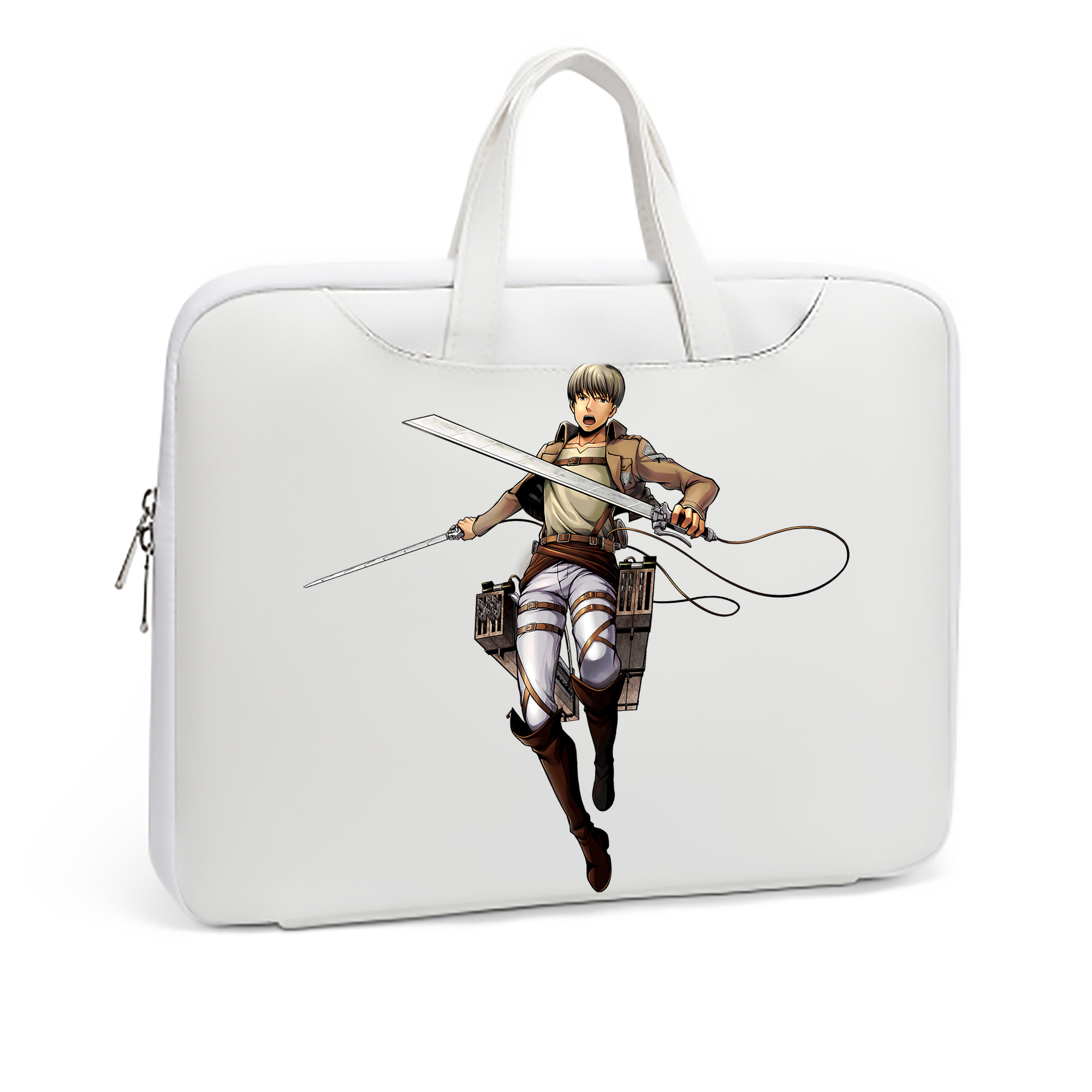（画像用） 進撃の巨人 Attack on Titan レザーラップトップバッグ　ノートパソコンケース