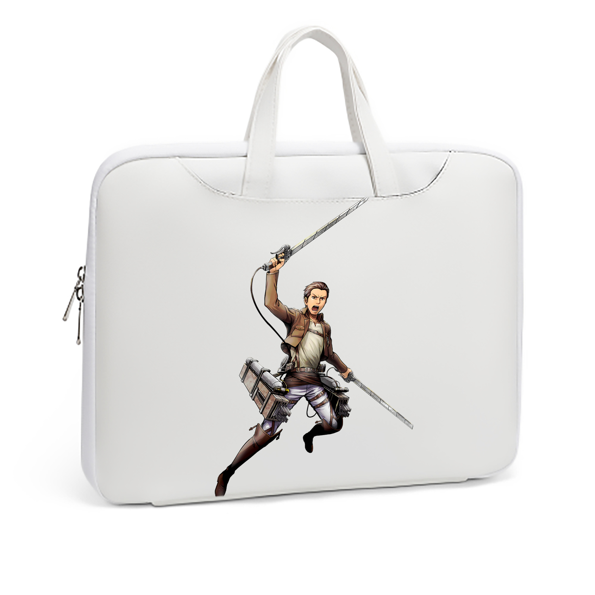 （画像用） 進撃の巨人 Attack on Titan レザーラップトップバッグ　ノートパソコンケース