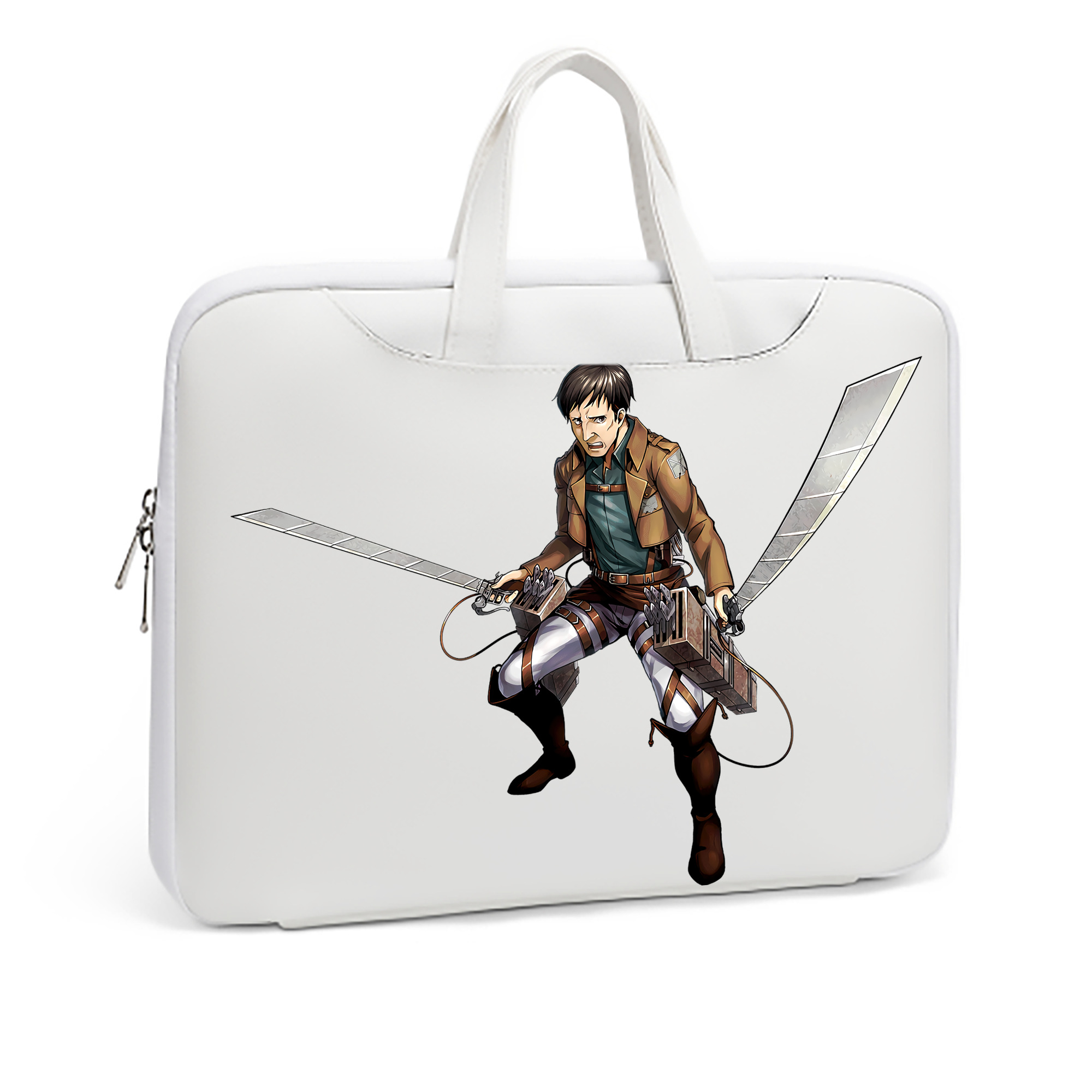 （画像用） 進撃の巨人 Attack on Titan レザーラップトップバッグ　ノートパソコンケース