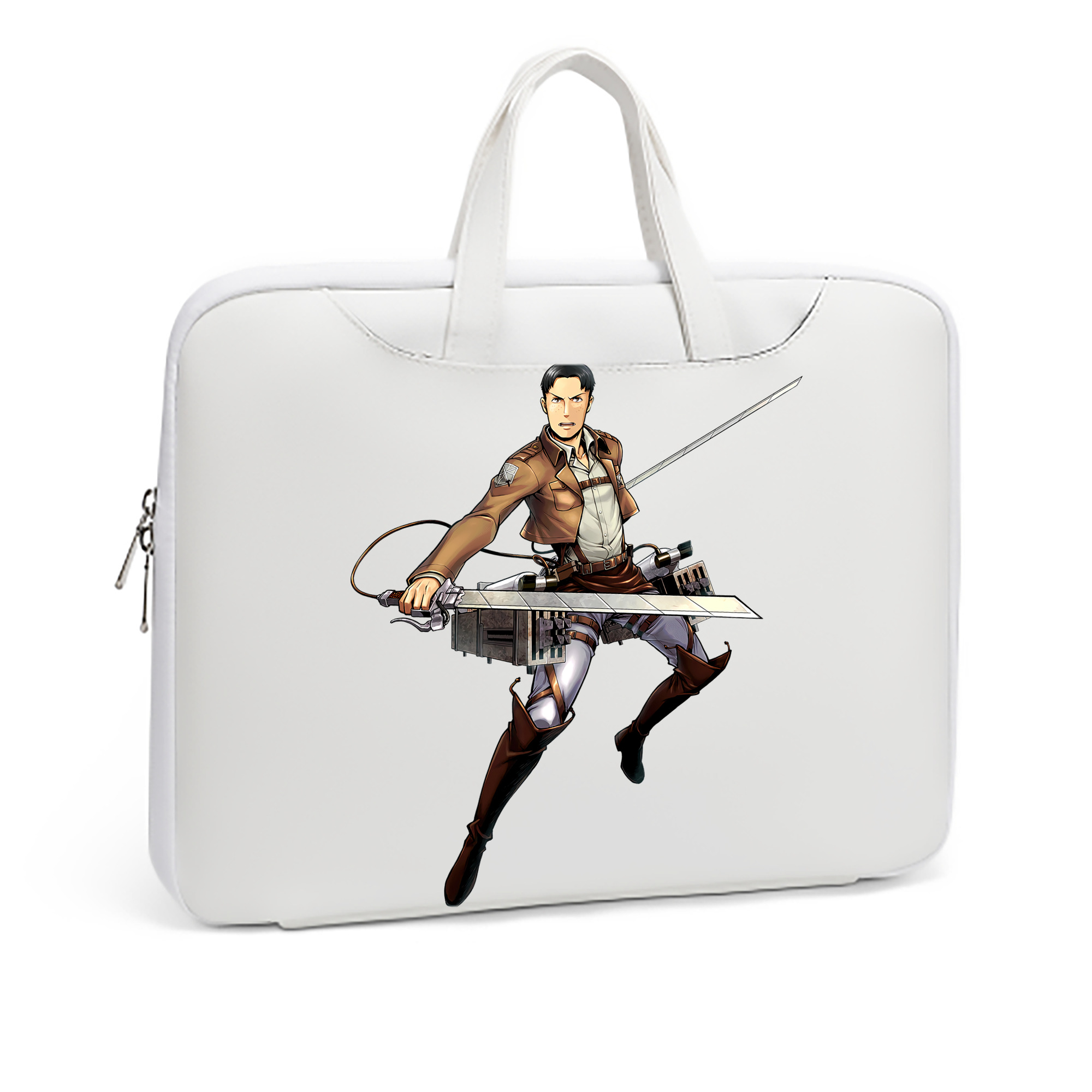 （画像用） 進撃の巨人 Attack on Titan レザーラップトップバッグ　ノートパソコンケース