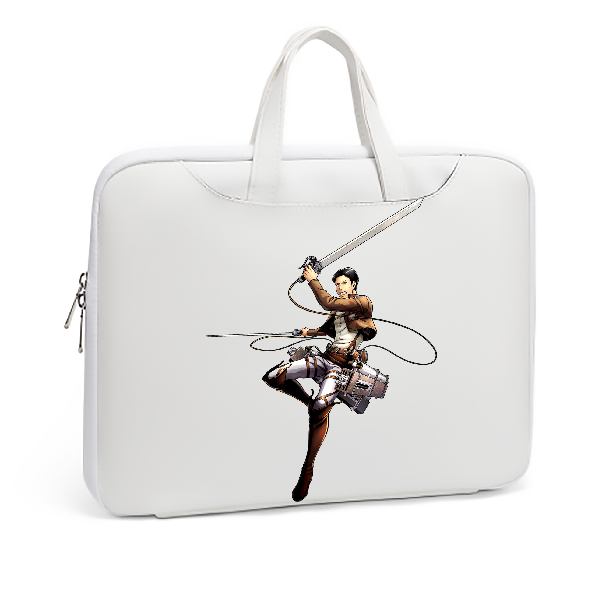 （画像用） 進撃の巨人 Attack on Titan レザーラップトップバッグ　ノートパソコンケース