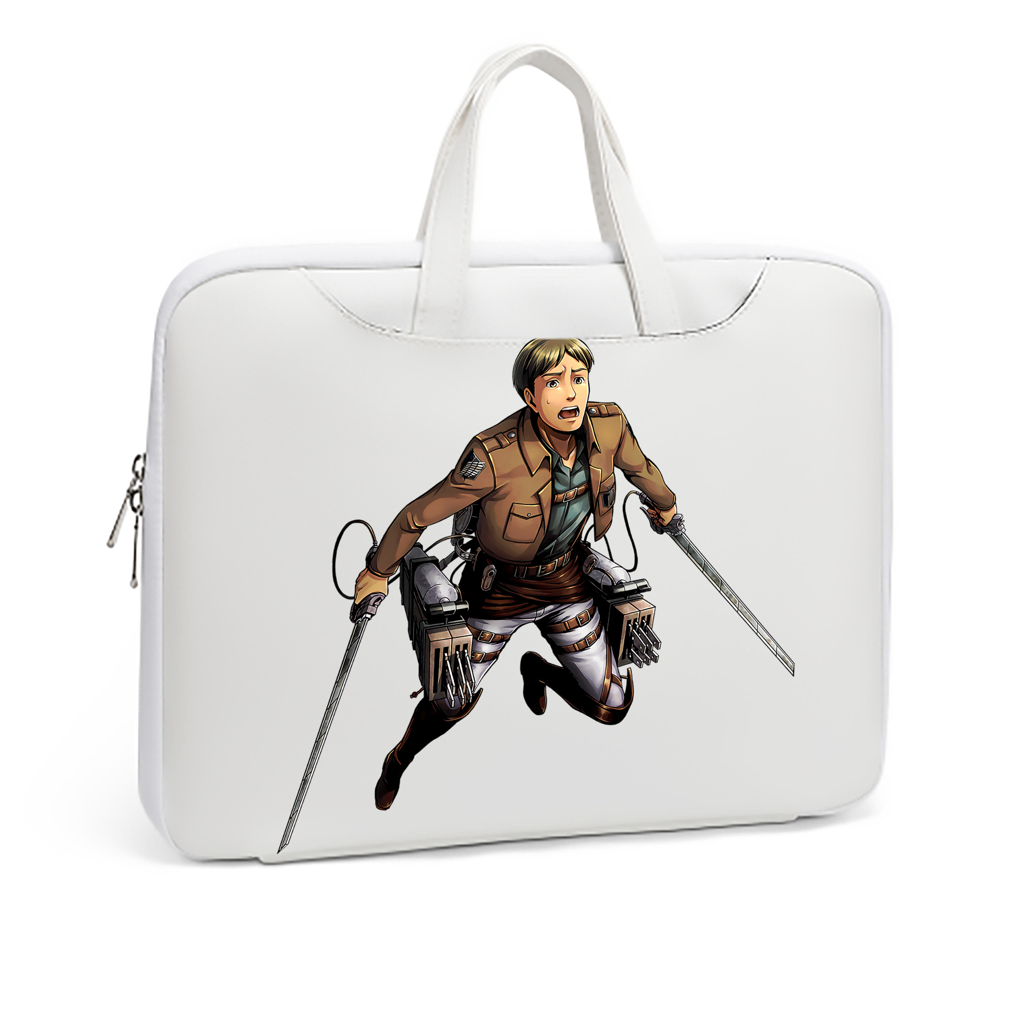 （画像用） 進撃の巨人 Attack on Titan レザーラップトップバッグ　ノートパソコンケース