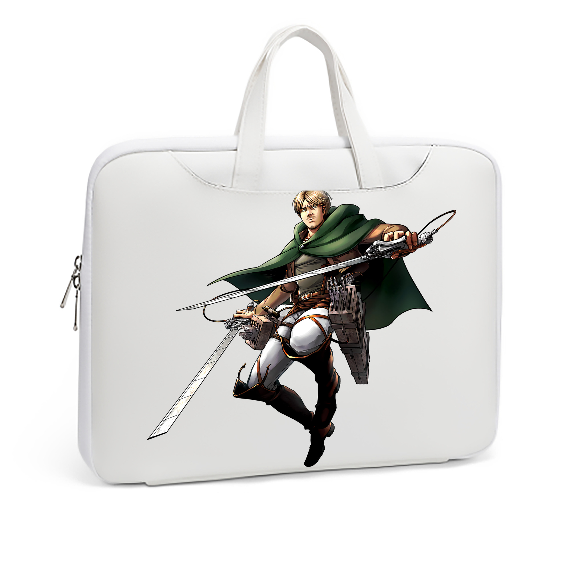 （画像用） 進撃の巨人 Attack on Titan レザーラップトップバッグ　ノートパソコンケース