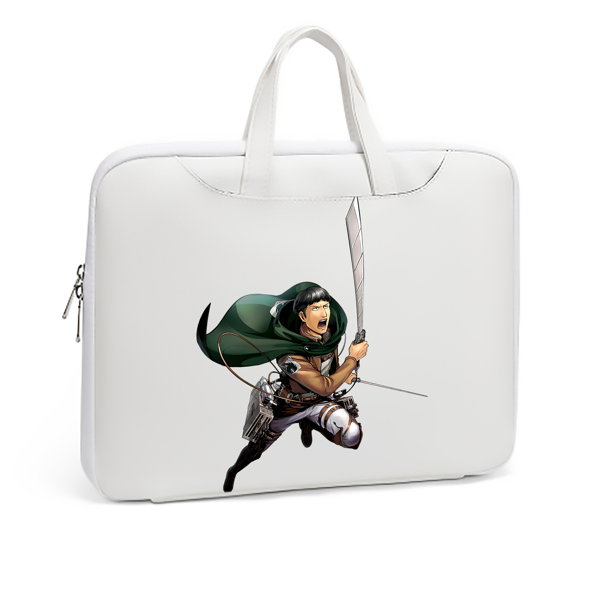 （画像用） 進撃の巨人 Attack on Titan レザーラップトップバッグ　ノートパソコンケース