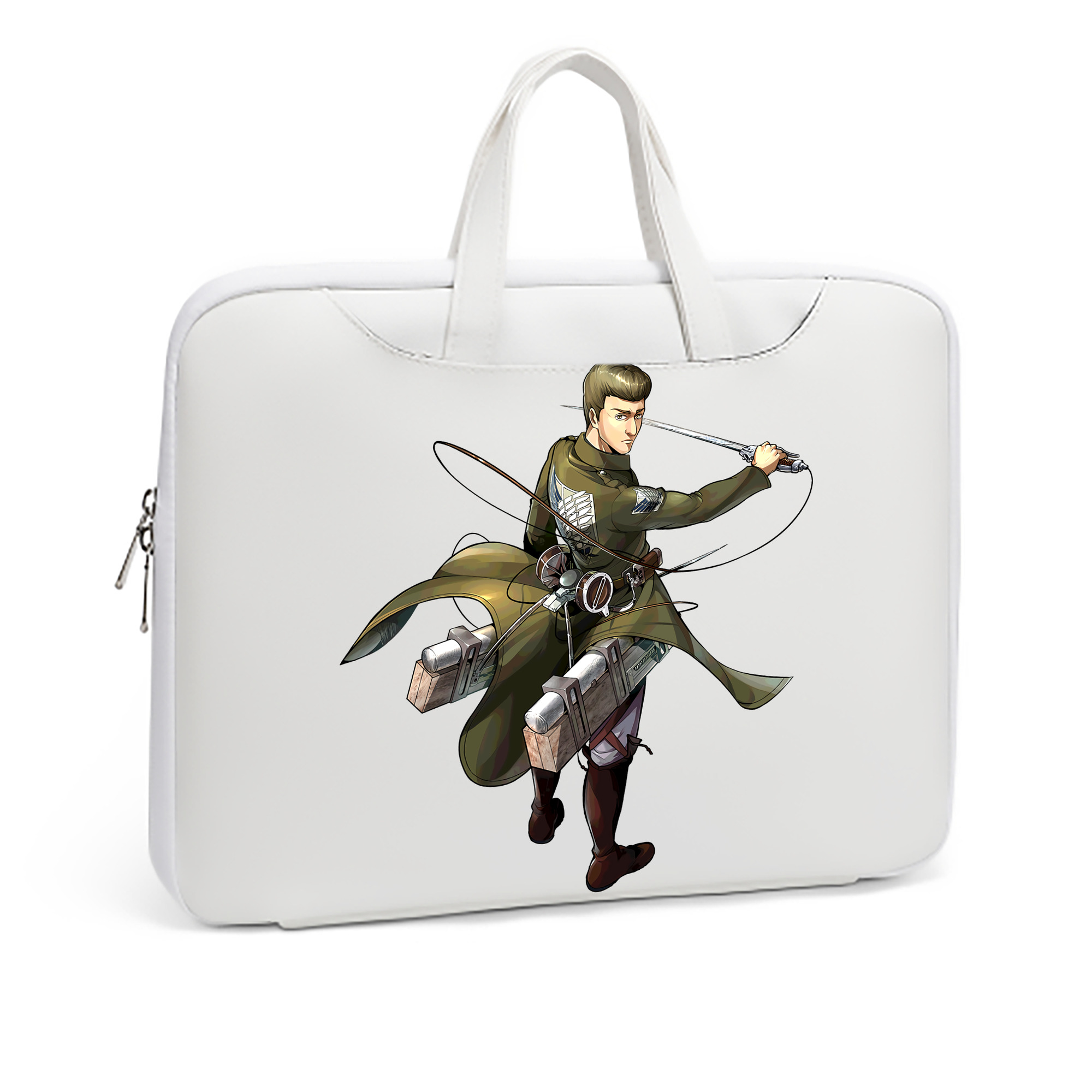 （画像用） 進撃の巨人 Attack on Titan レザーラップトップバッグ　ノートパソコンケース