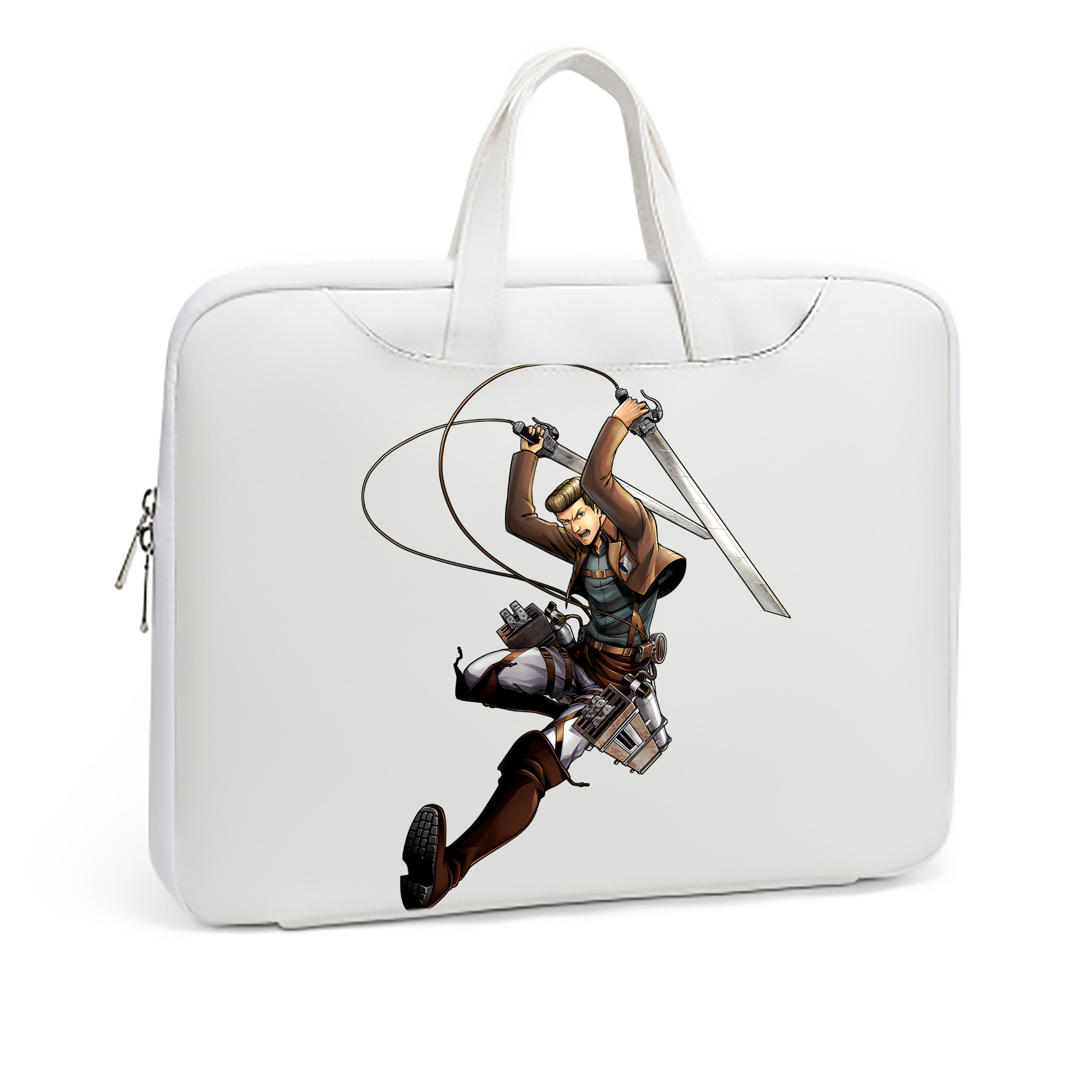 （画像用） 進撃の巨人 Attack on Titan レザーラップトップバッグ　ノートパソコンケース