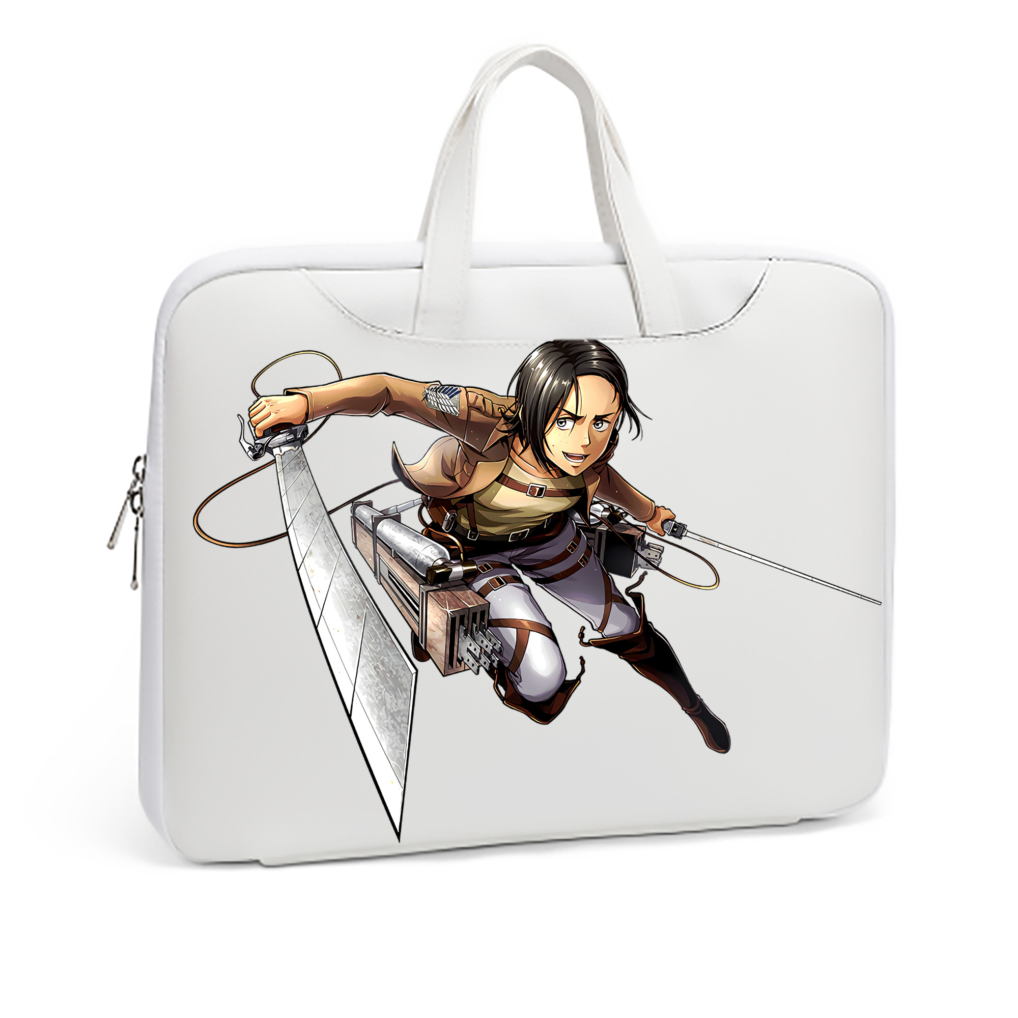 （画像用） 進撃の巨人 Attack on Titan レザーラップトップバッグ　ノートパソコンケース
