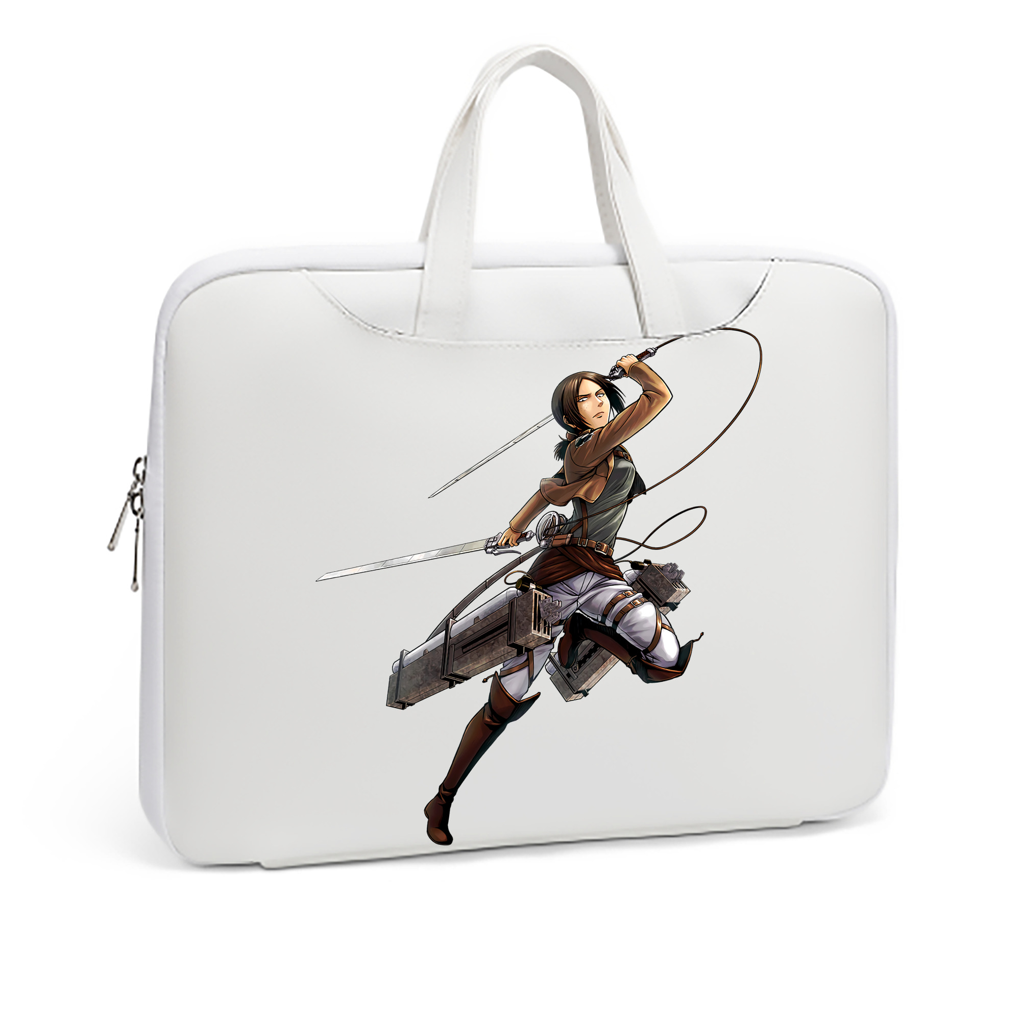 （画像用） 進撃の巨人 Attack on Titan レザーラップトップバッグ　ノートパソコンケース