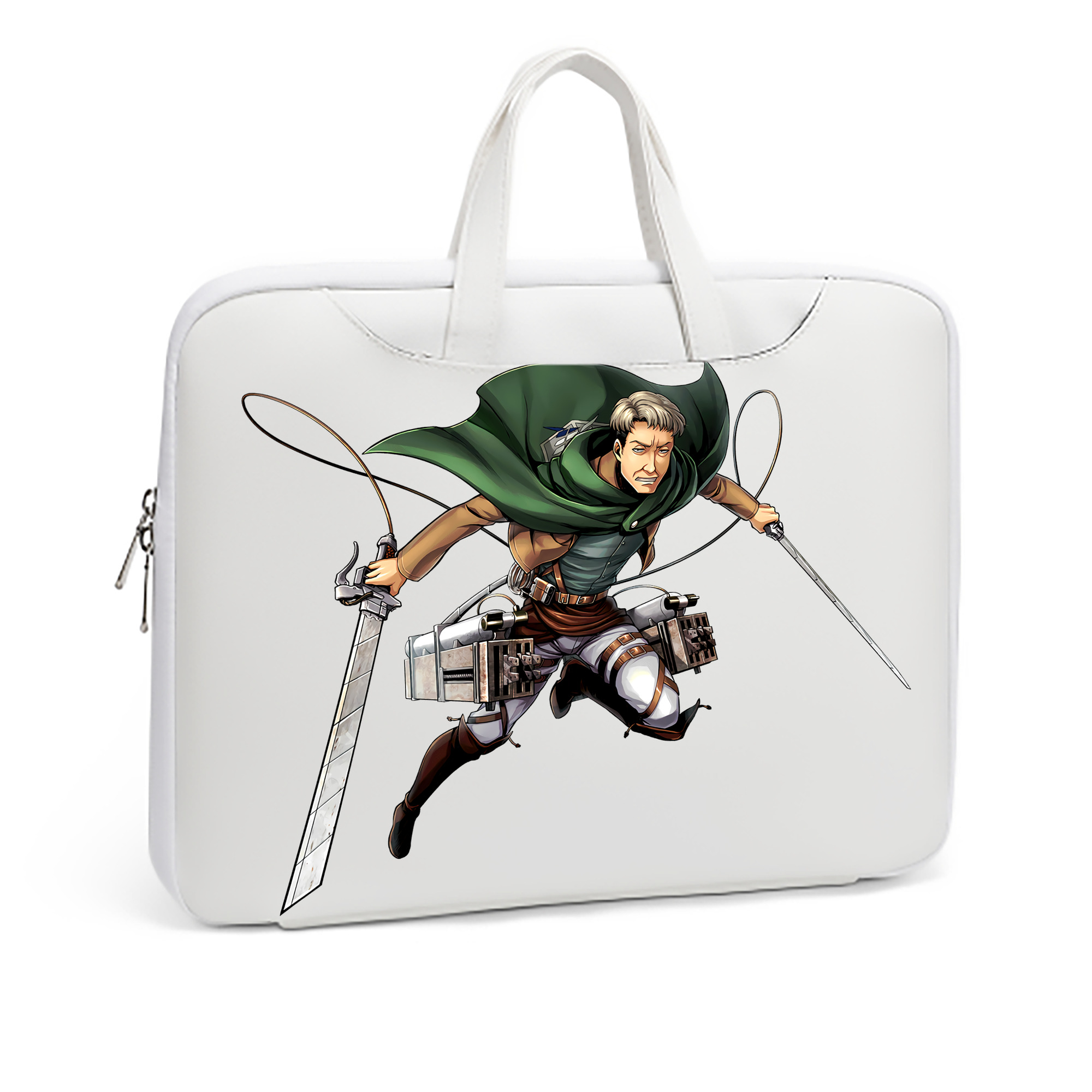 （画像用） 進撃の巨人 Attack on Titan レザーラップトップバッグ　ノートパソコンケース