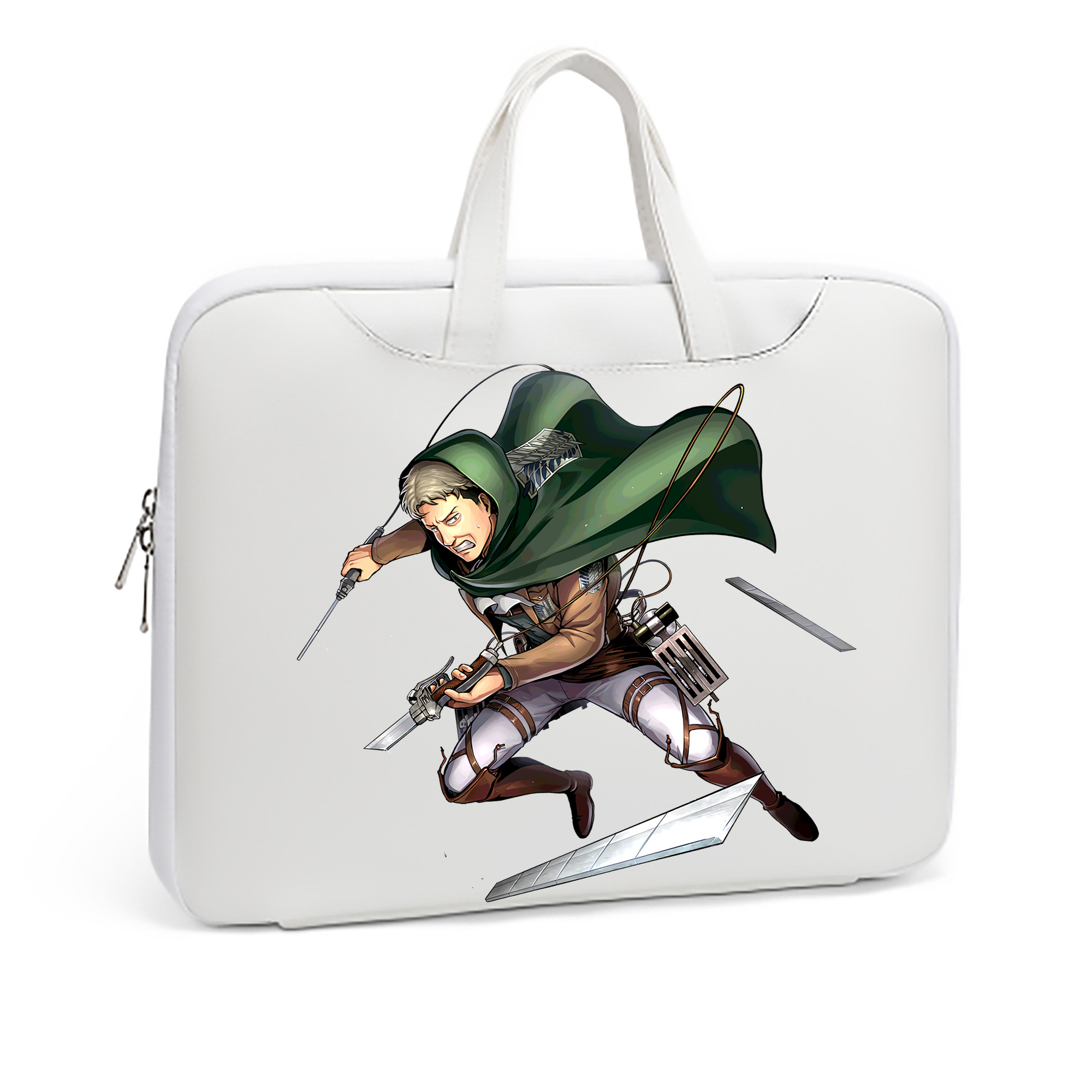 （画像用） 進撃の巨人 Attack on Titan レザーラップトップバッグ　ノートパソコンケース