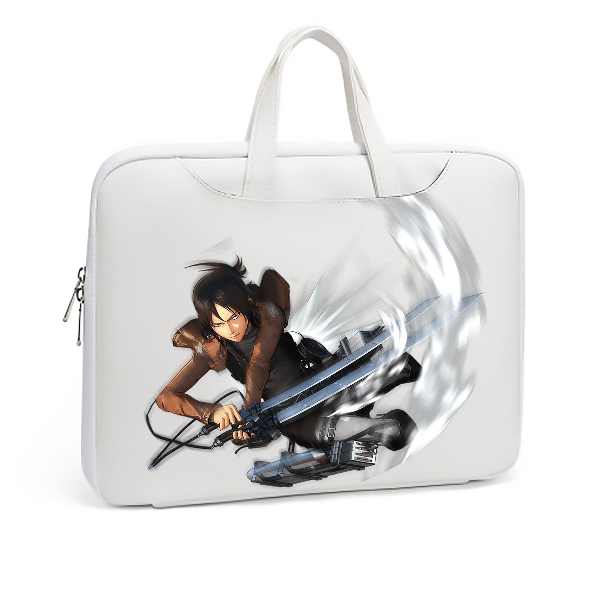 （画像用） 進撃の巨人 Attack on Titan レザーラップトップバッグ　ノートパソコンケース