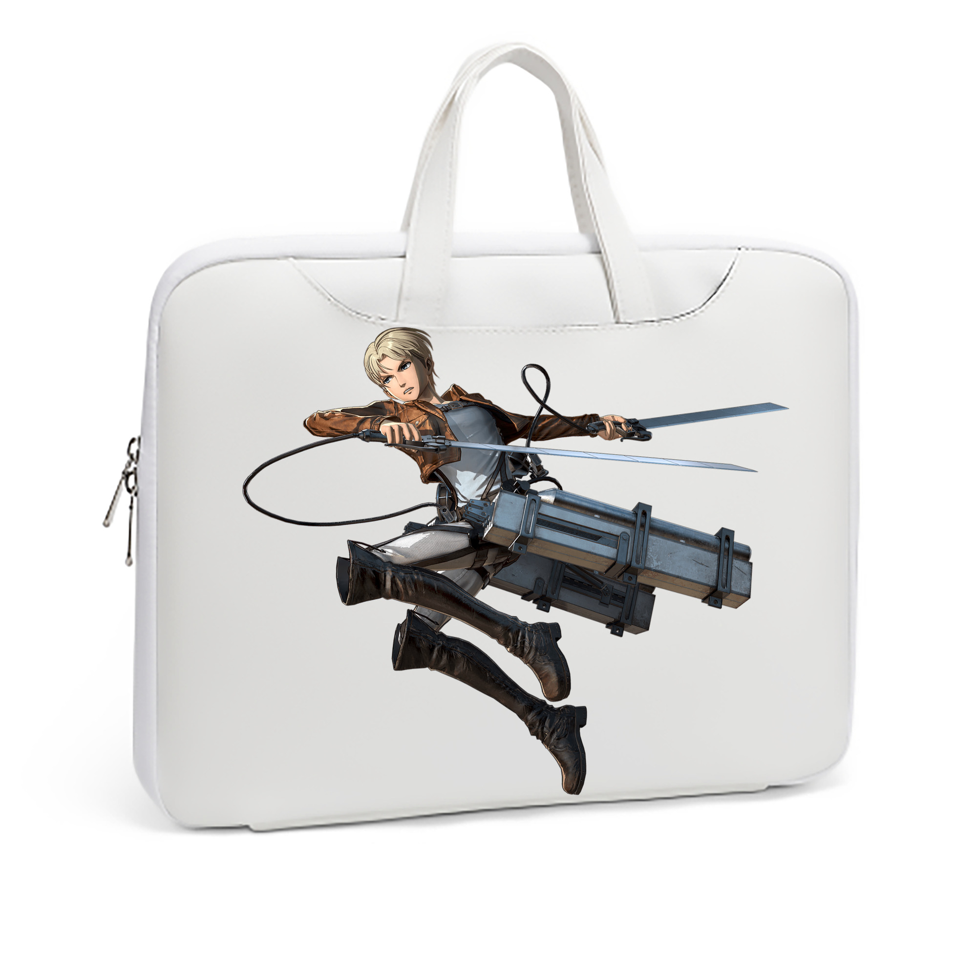 （画像用） 進撃の巨人 Attack on Titan レザーラップトップバッグ　ノートパソコンケース