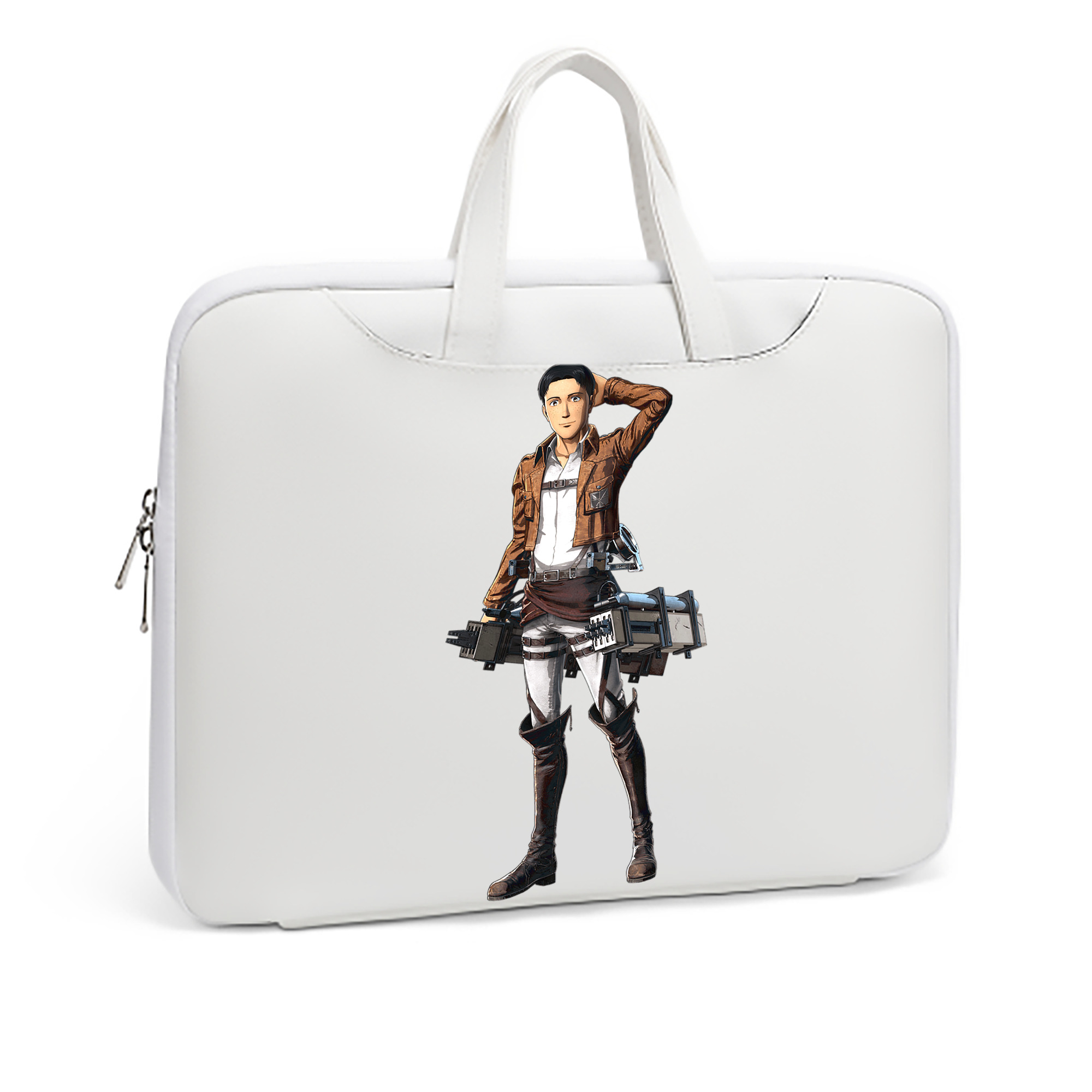 （画像用） 進撃の巨人 Attack on Titan レザーラップトップバッグ　ノートパソコンケース