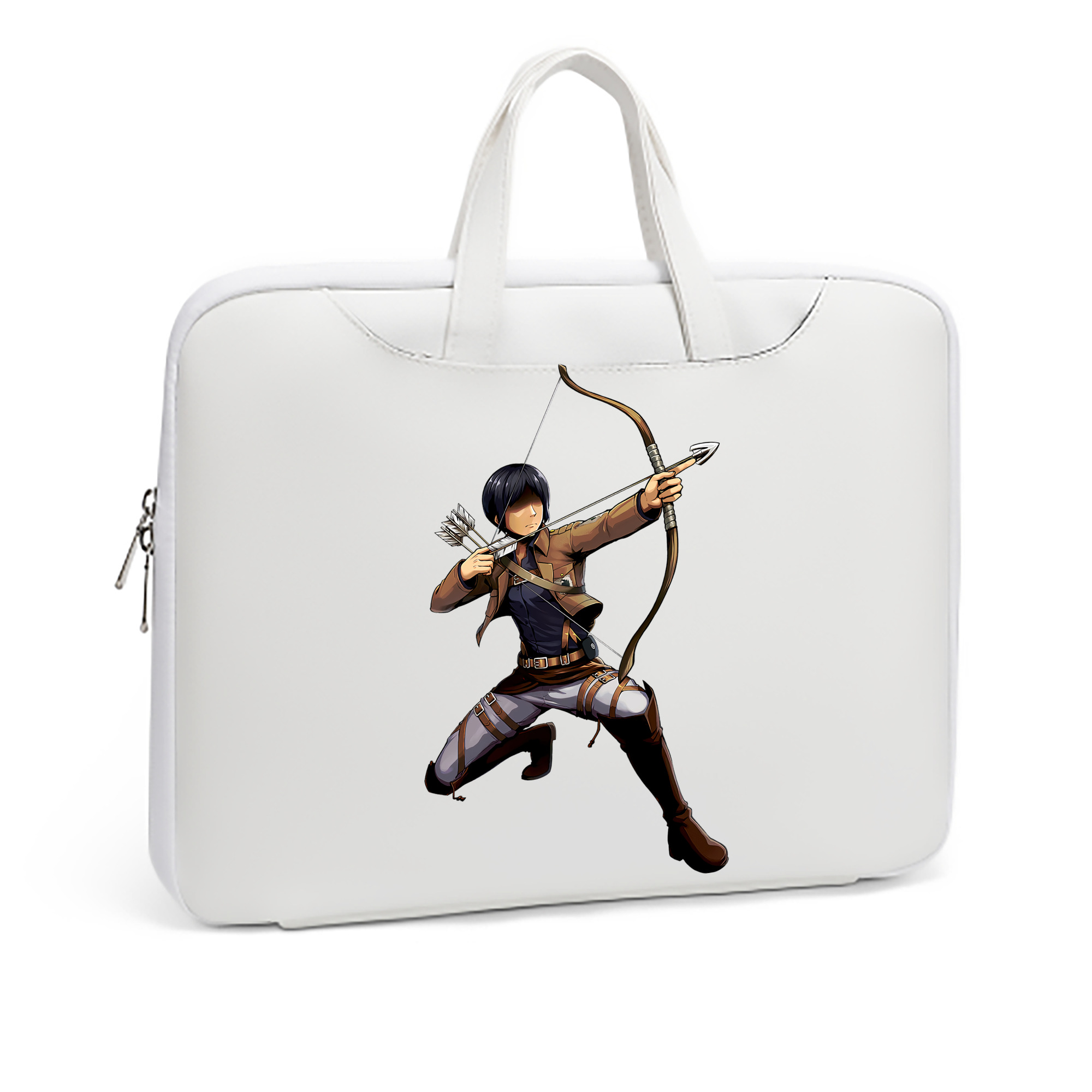 （画像用） 進撃の巨人 Attack on Titan レザーラップトップバッグ　ノートパソコンケース