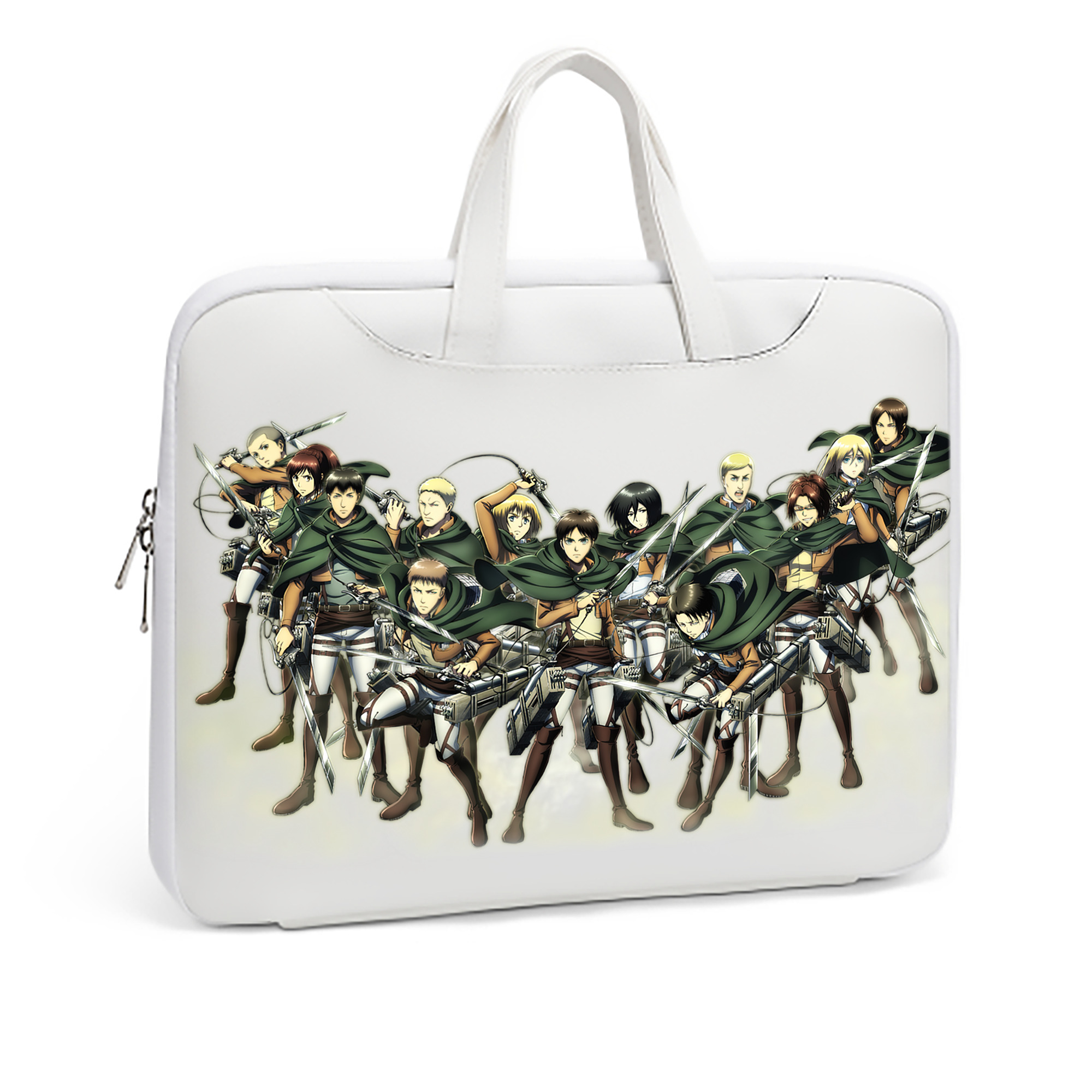 （画像用） 進撃の巨人 Attack on Titan レザーラップトップバッグ　ノートパソコンケース