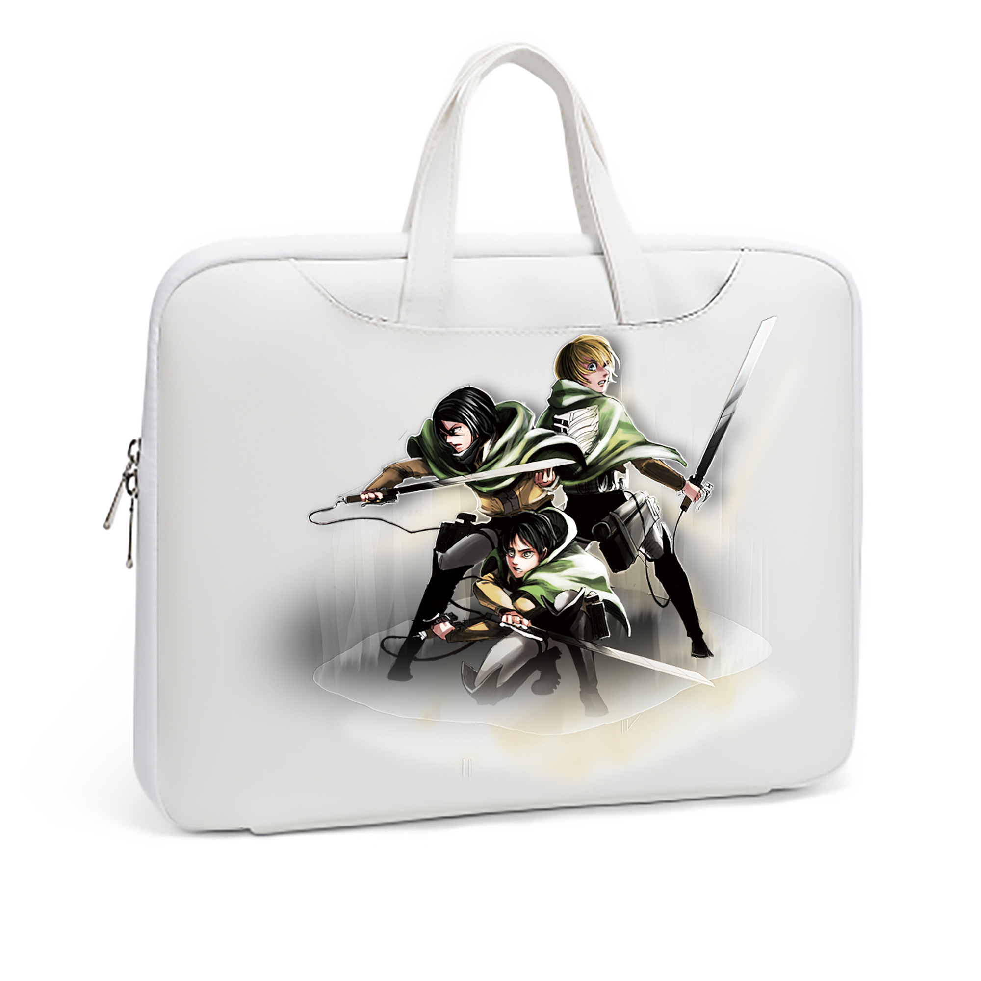 （画像用） 進撃の巨人 Attack on Titan レザーラップトップバッグ　ノートパソコンケース
