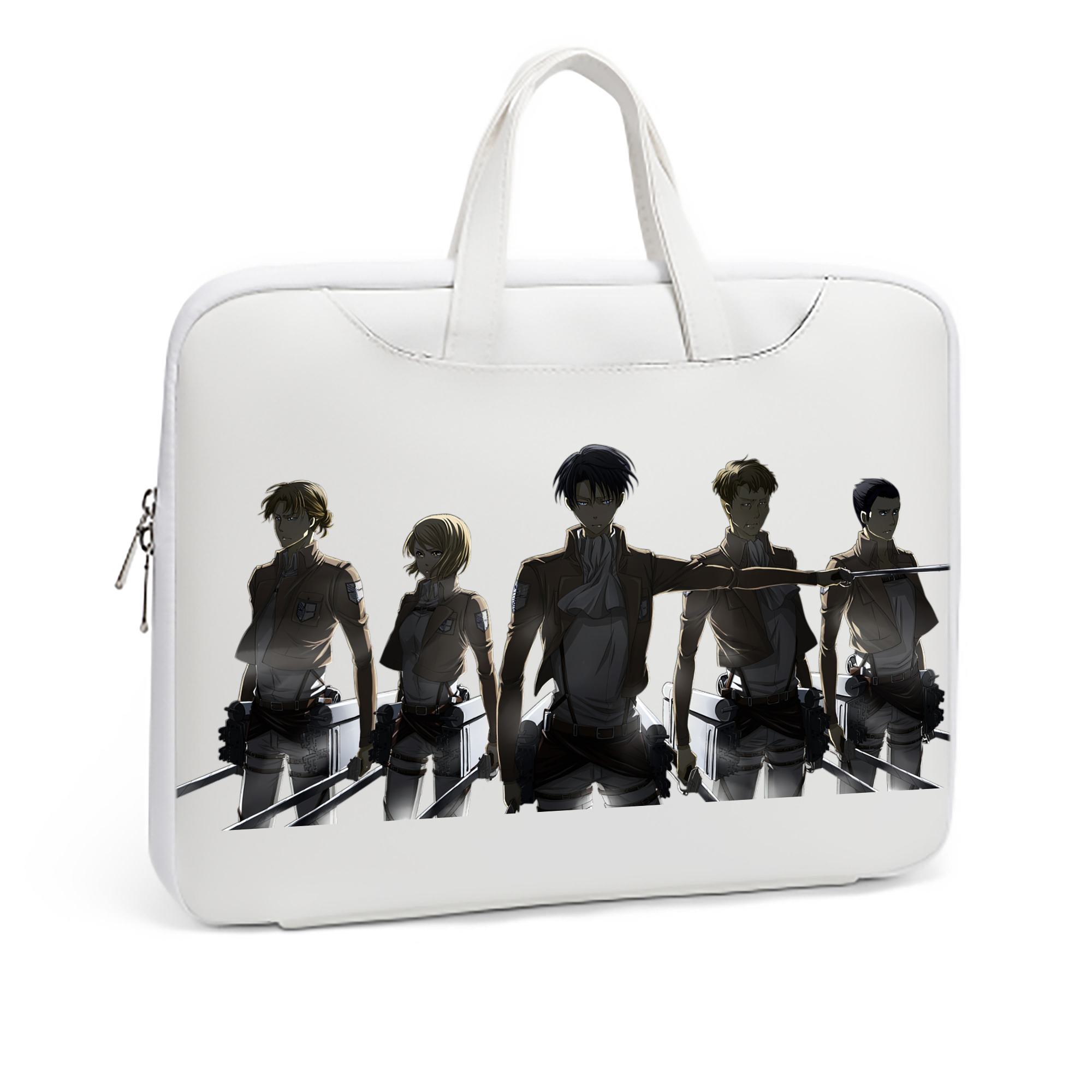 （画像用） 進撃の巨人 Attack on Titan レザーラップトップバッグ　ノートパソコンケース