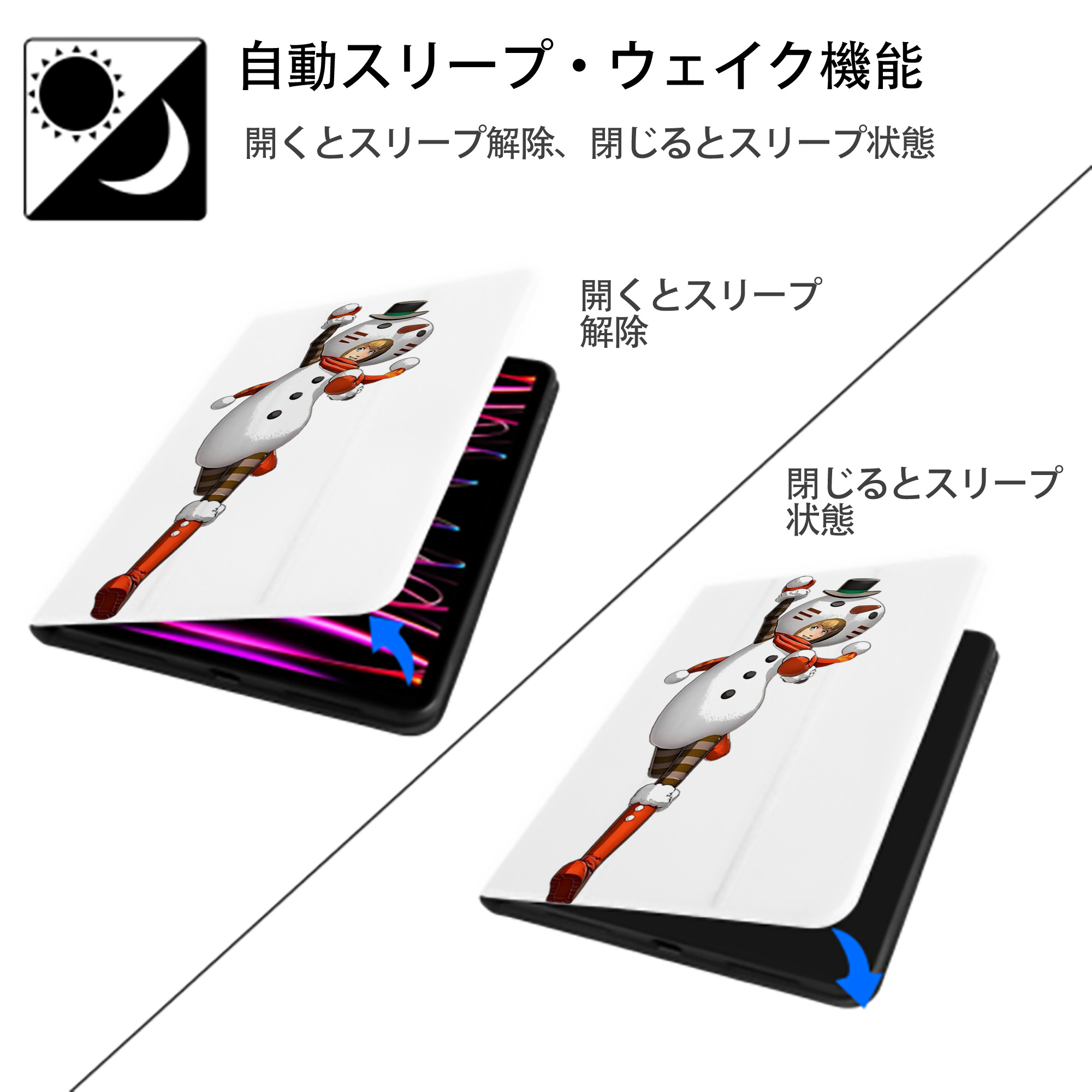 進撃の巨人 アルミン·アルレルト Attack on Titan Armin Arlert IPad ケース ペン収納付き 三つ折りスタンド PUレザー×シリコン 対応機種9.5/10.5/10.9インチ
