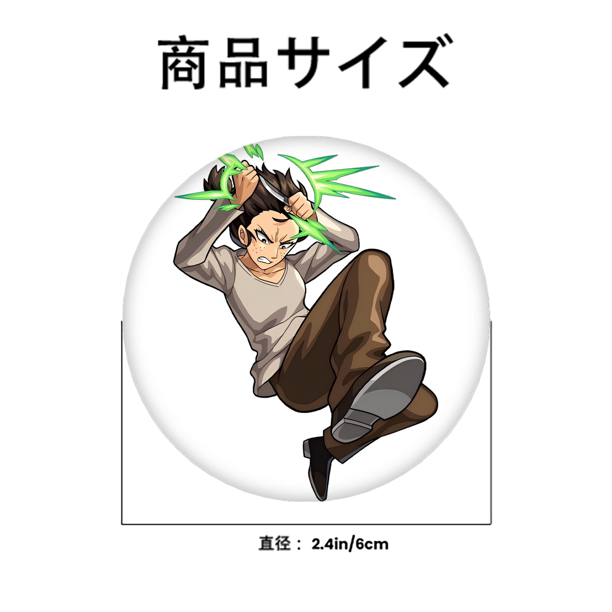 進撃の巨人 Attack on Titan 6cm 缶バッジ 複数セット