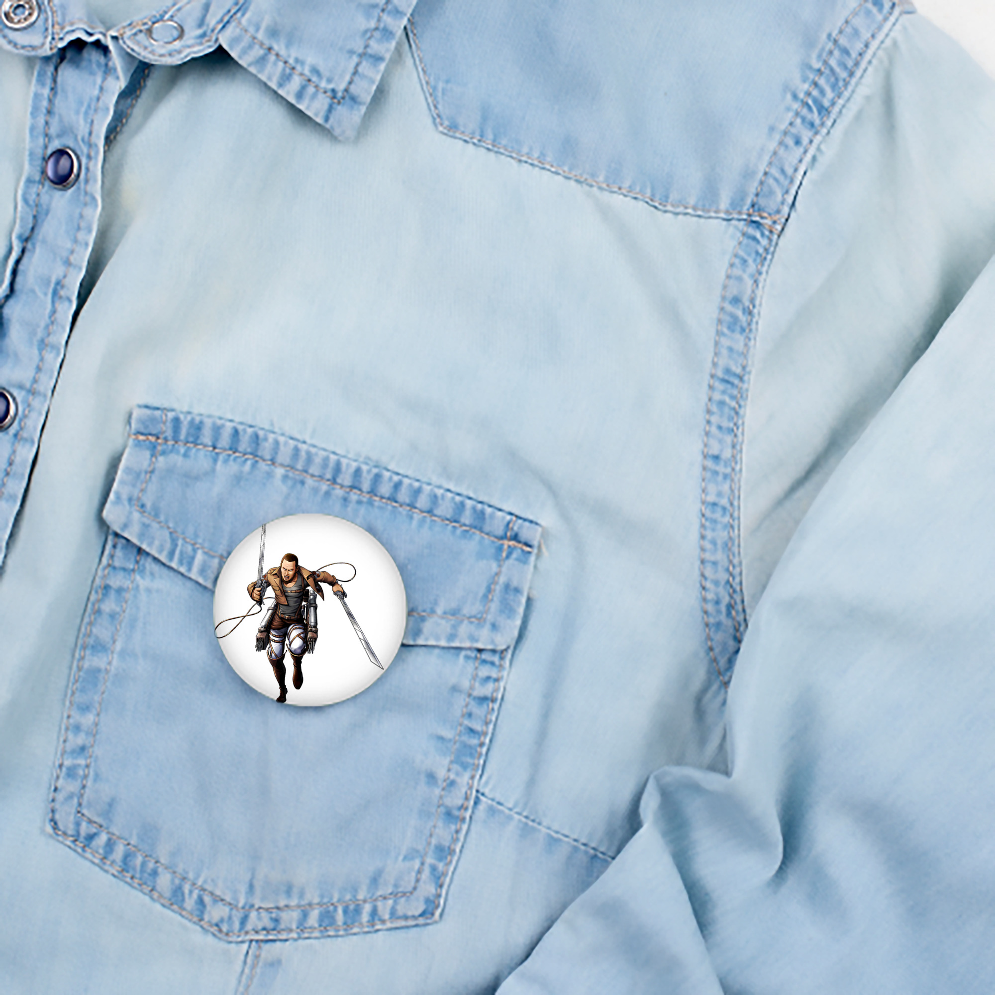 進撃の巨人 Attack on Titan 6cm 缶バッジ 複数セット
