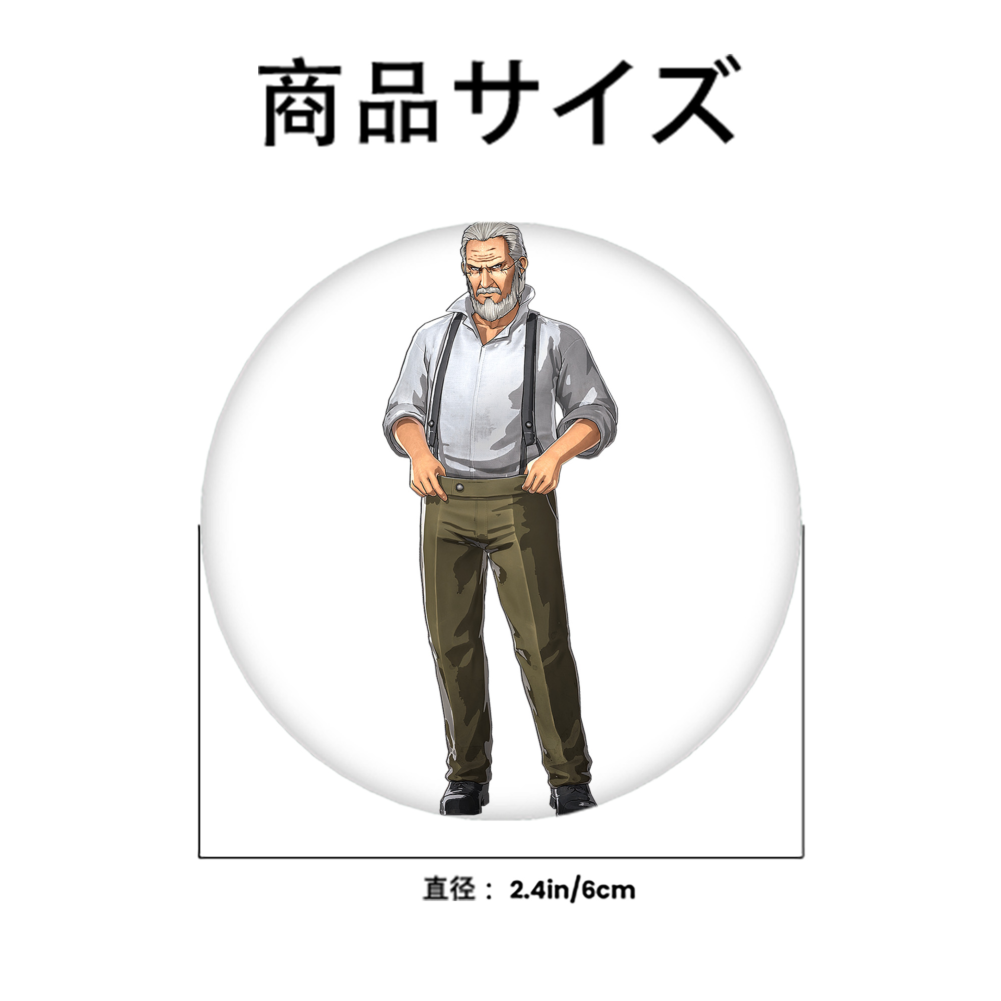 進撃の巨人 Attack on Titan 6cm 缶バッジ 複数セット