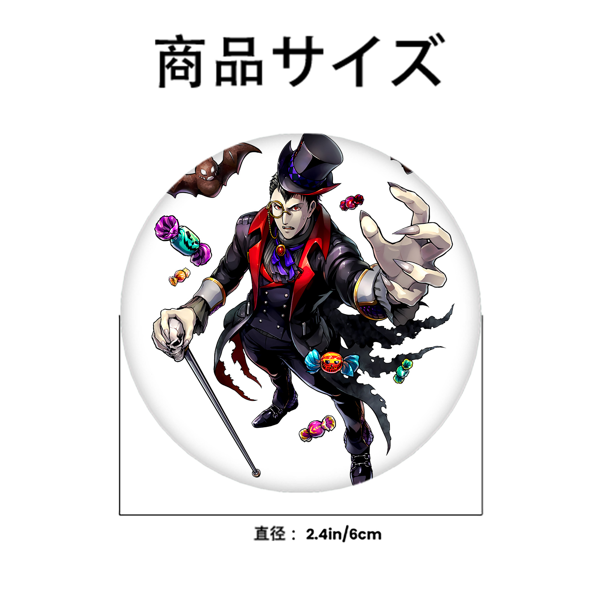 進撃の巨人 Attack on Titan 6cm 缶バッジ 複数セット