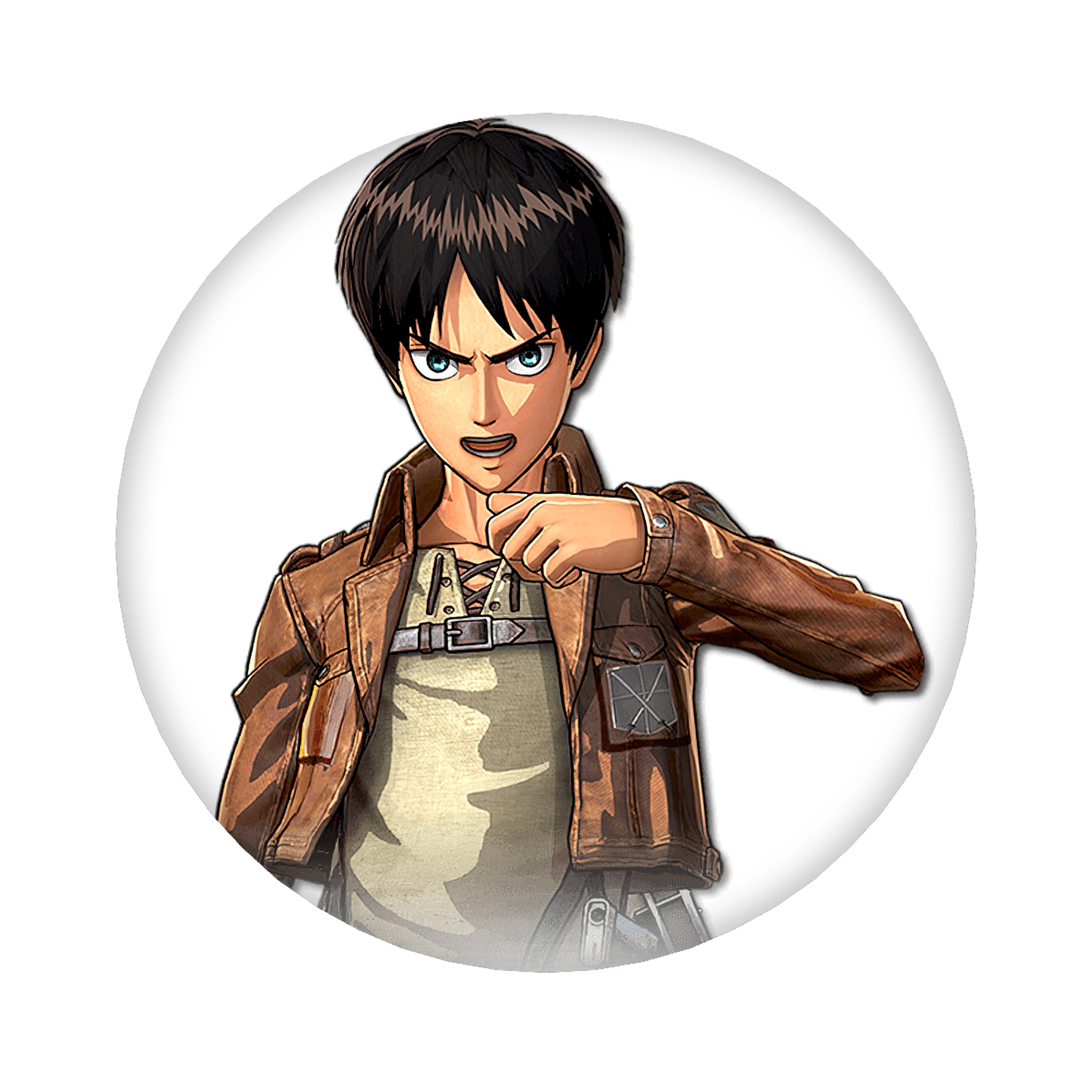（画像用） 進撃の巨人 エレン･イェーガー Attack on Titan Eren Jäger 6cm 缶バッジ 複数セット