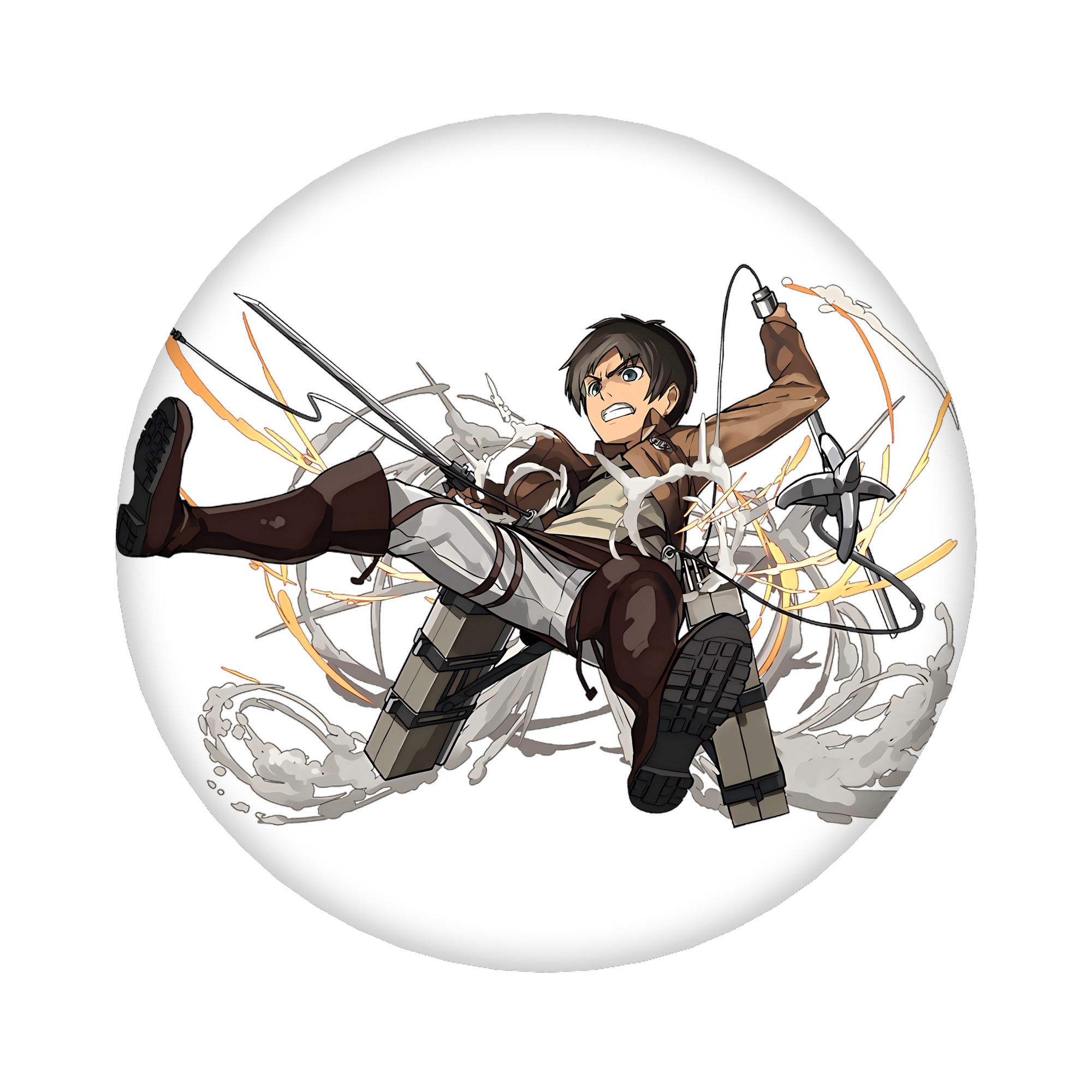 （画像用） 進撃の巨人 エレン･イェーガー Attack on Titan Eren Jäger 6cm 缶バッジ 複数セット