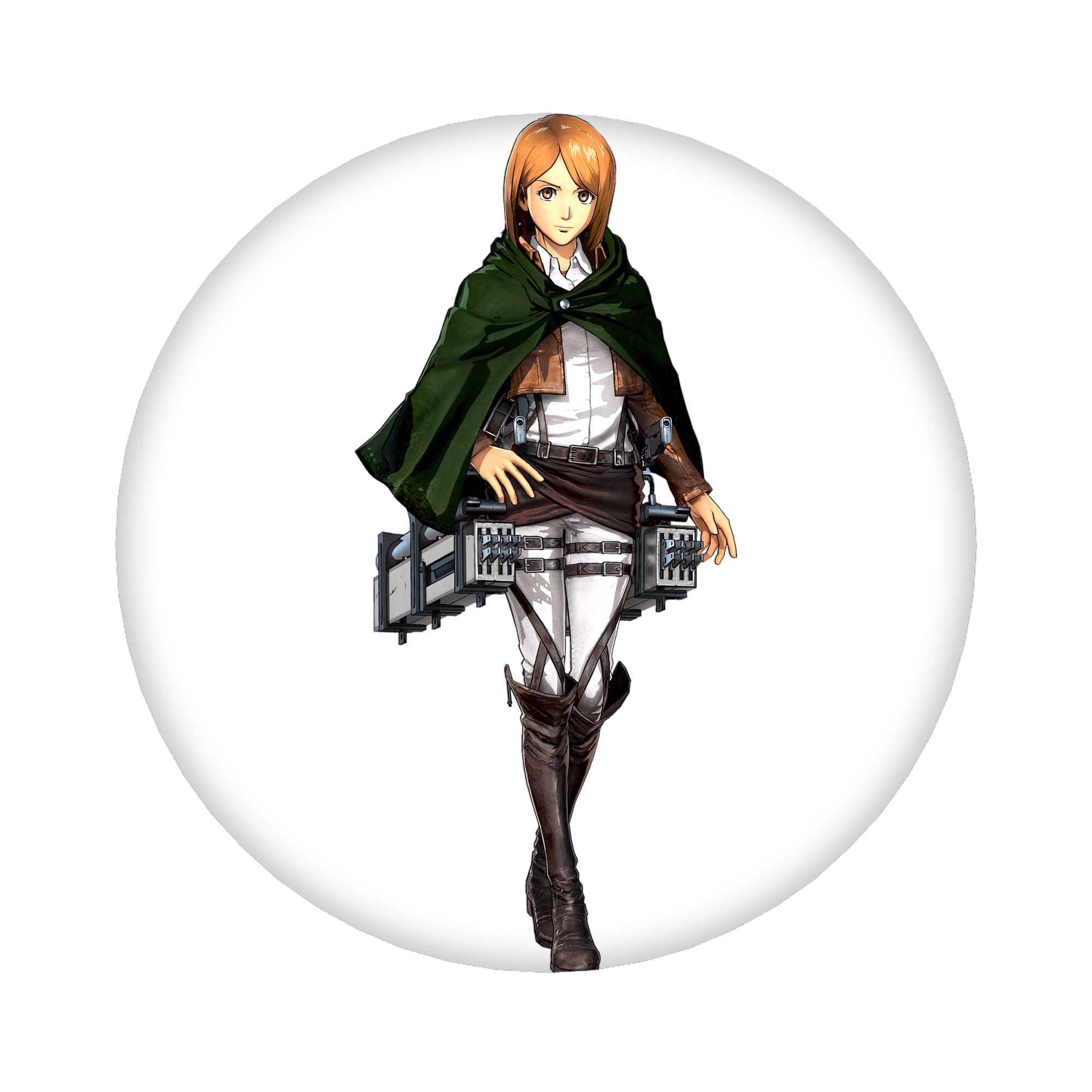 （画像用） 進撃の巨人 ペトラ·ラル Attack on Titan Petra Rall 6cm 缶バッジ 複数セット