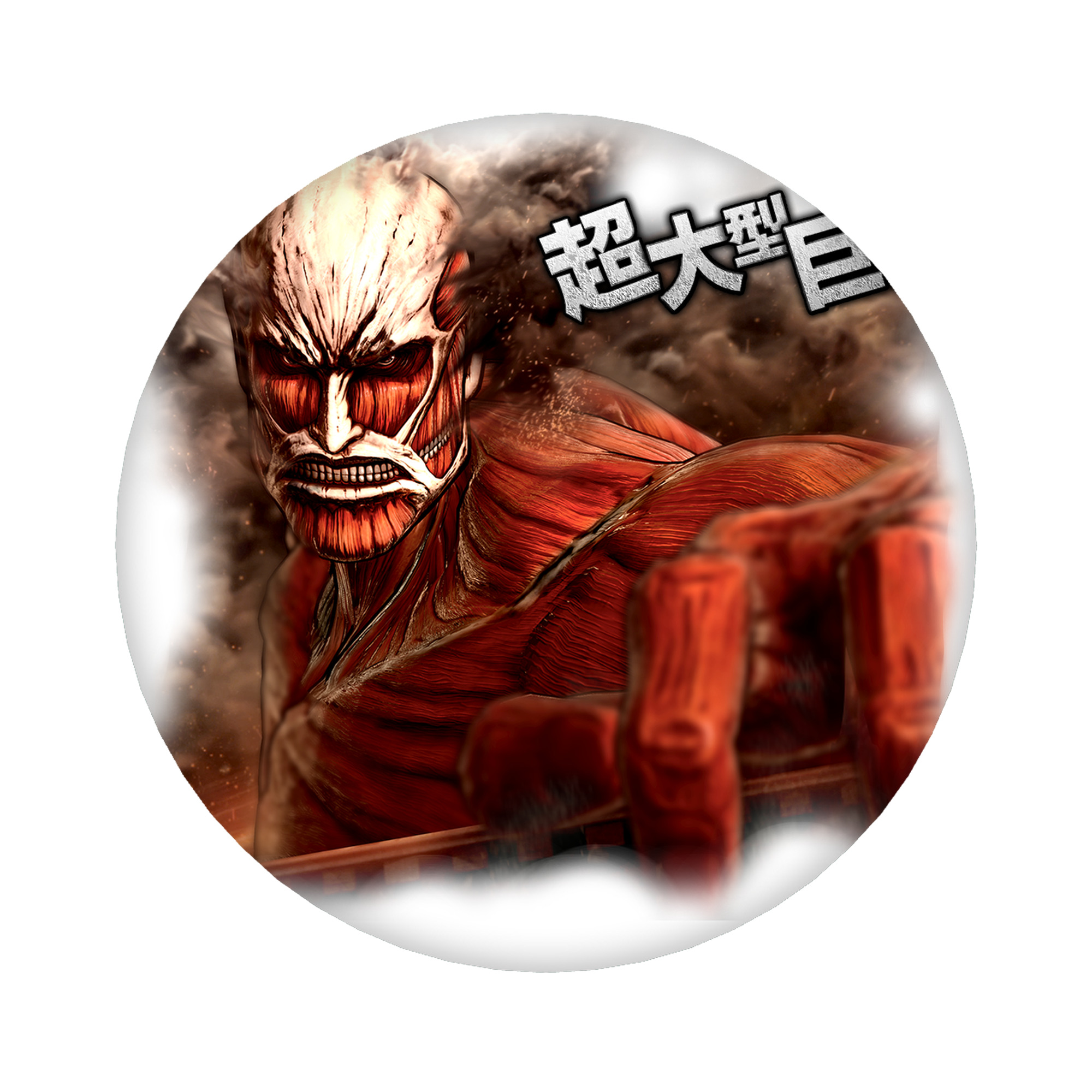 （画像用） 進撃の巨人 Attack on Titan 6cm 缶バッジ 複数セット